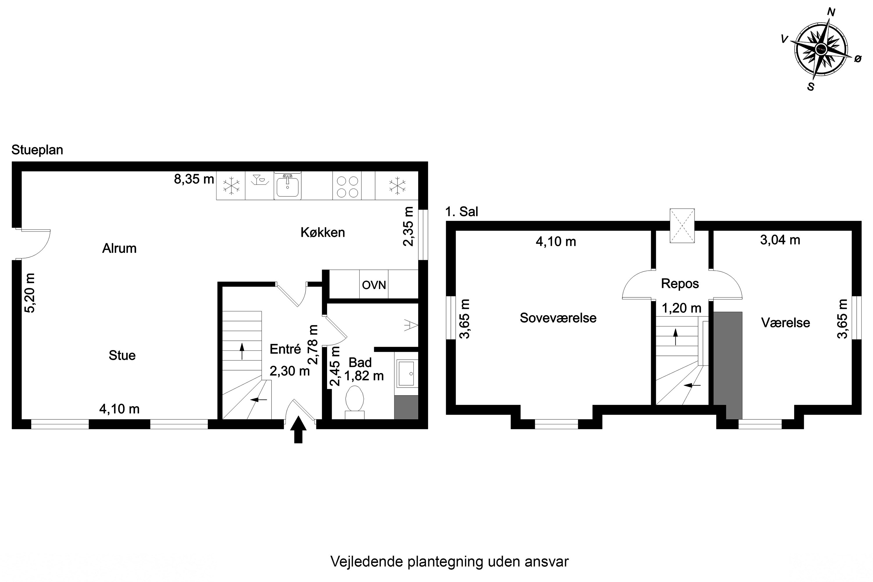 Plantegninger billede af Odensevej 78G, Hjallese, 5260 Odense S