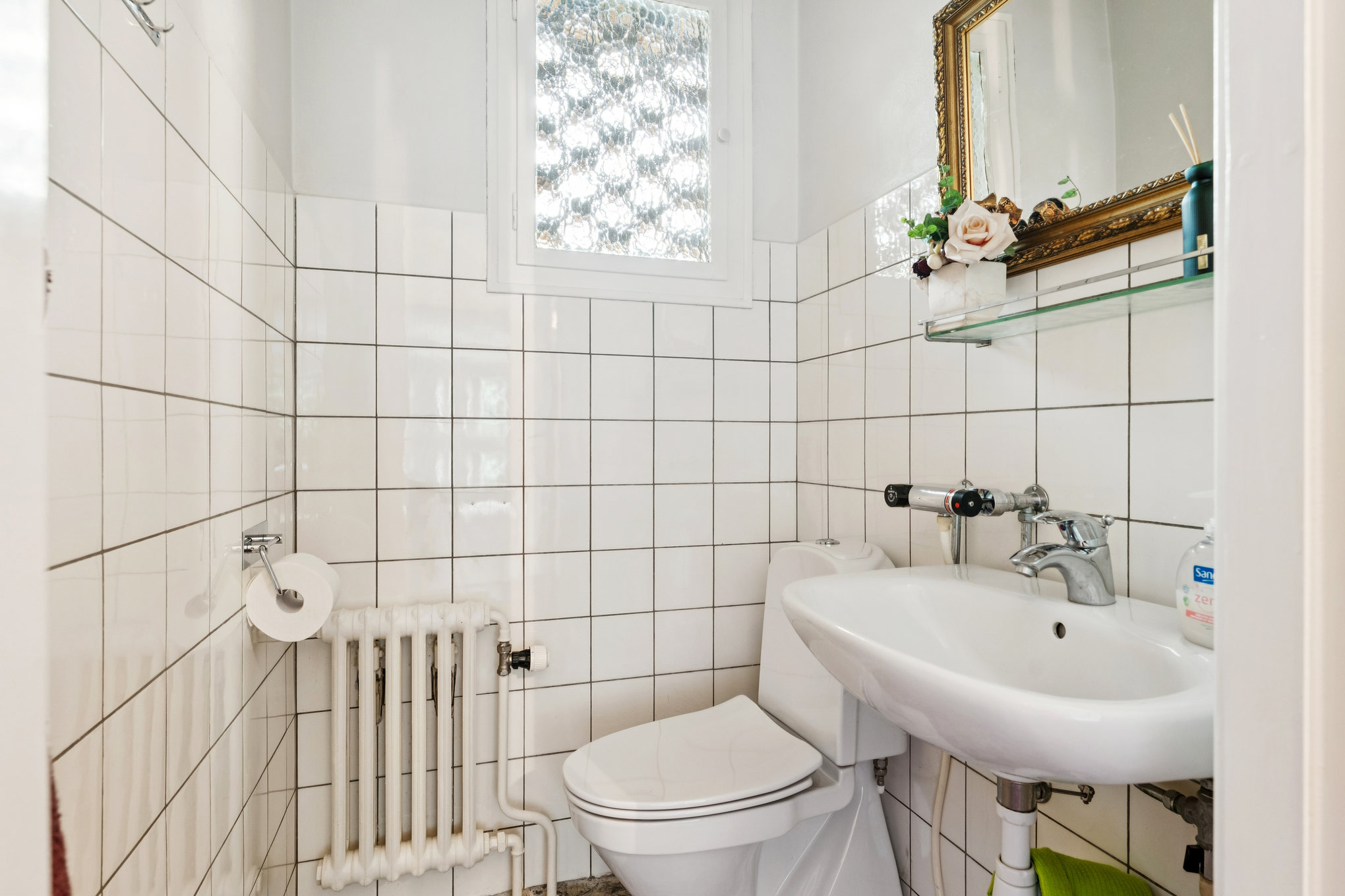 Fremhævet badeværelse billede i fuldskærmstilstand. Billede af Rådmands Boulevard 33, 8900 Randers C