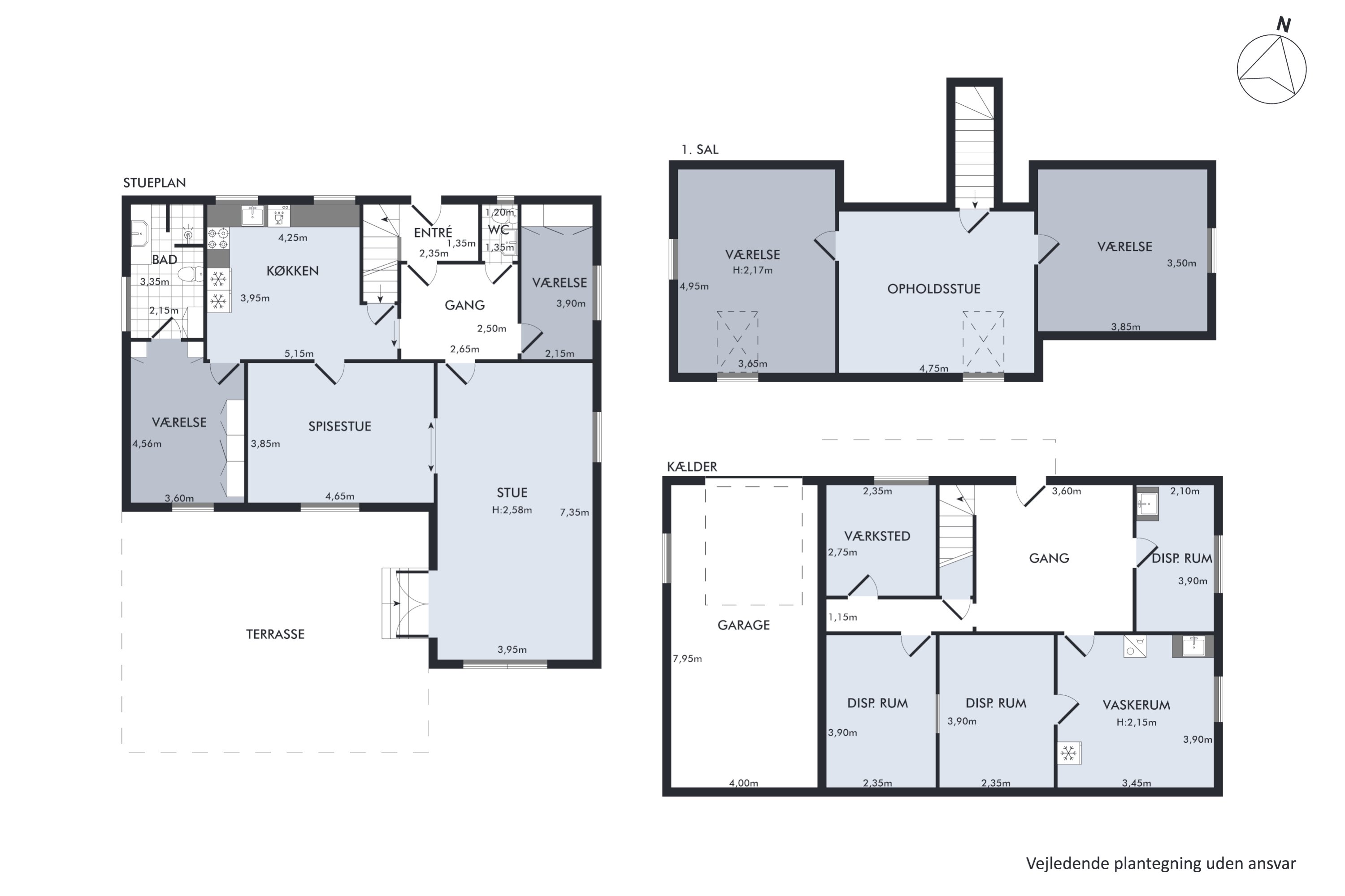 Plantegninger billede af Rådmands Boulevard 33, 8900 Randers C
