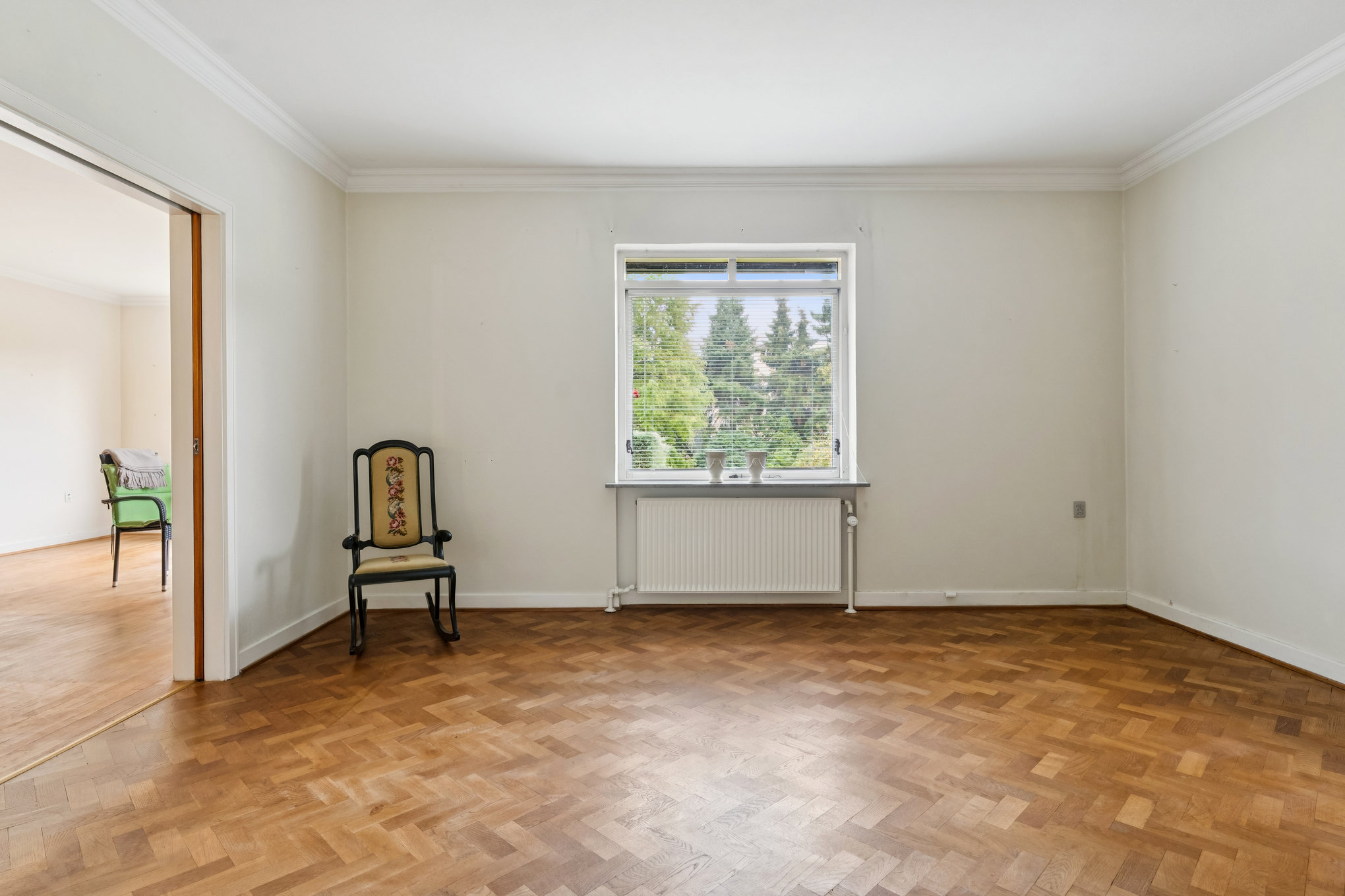 Fremhævet stue billede i fuldskærmstilstand. Billede af Rådmands Boulevard 33, 8900 Randers C