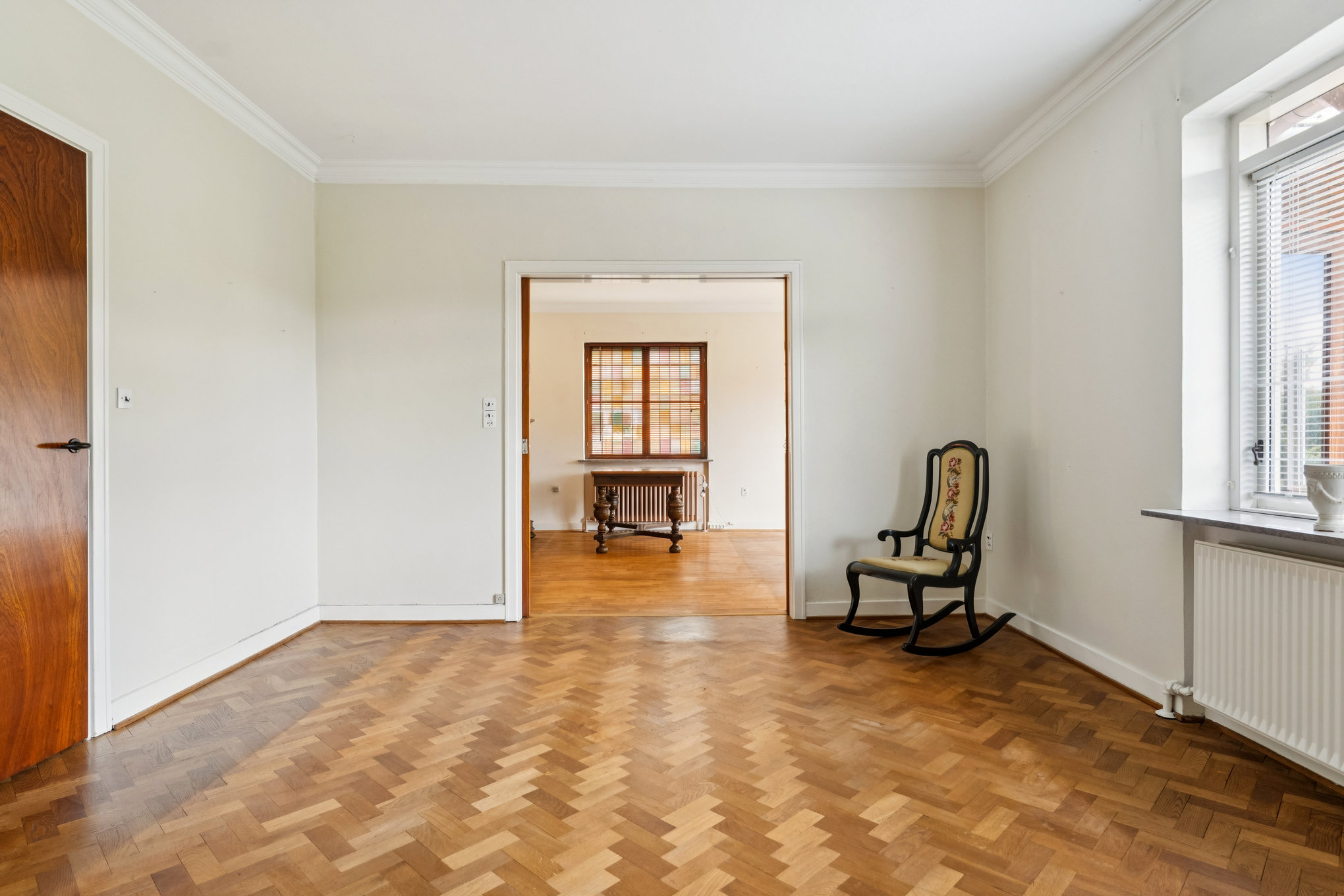 Fremhævet stue billede i fuldskærmstilstand. Billede af Rådmands Boulevard 33, 8900 Randers C