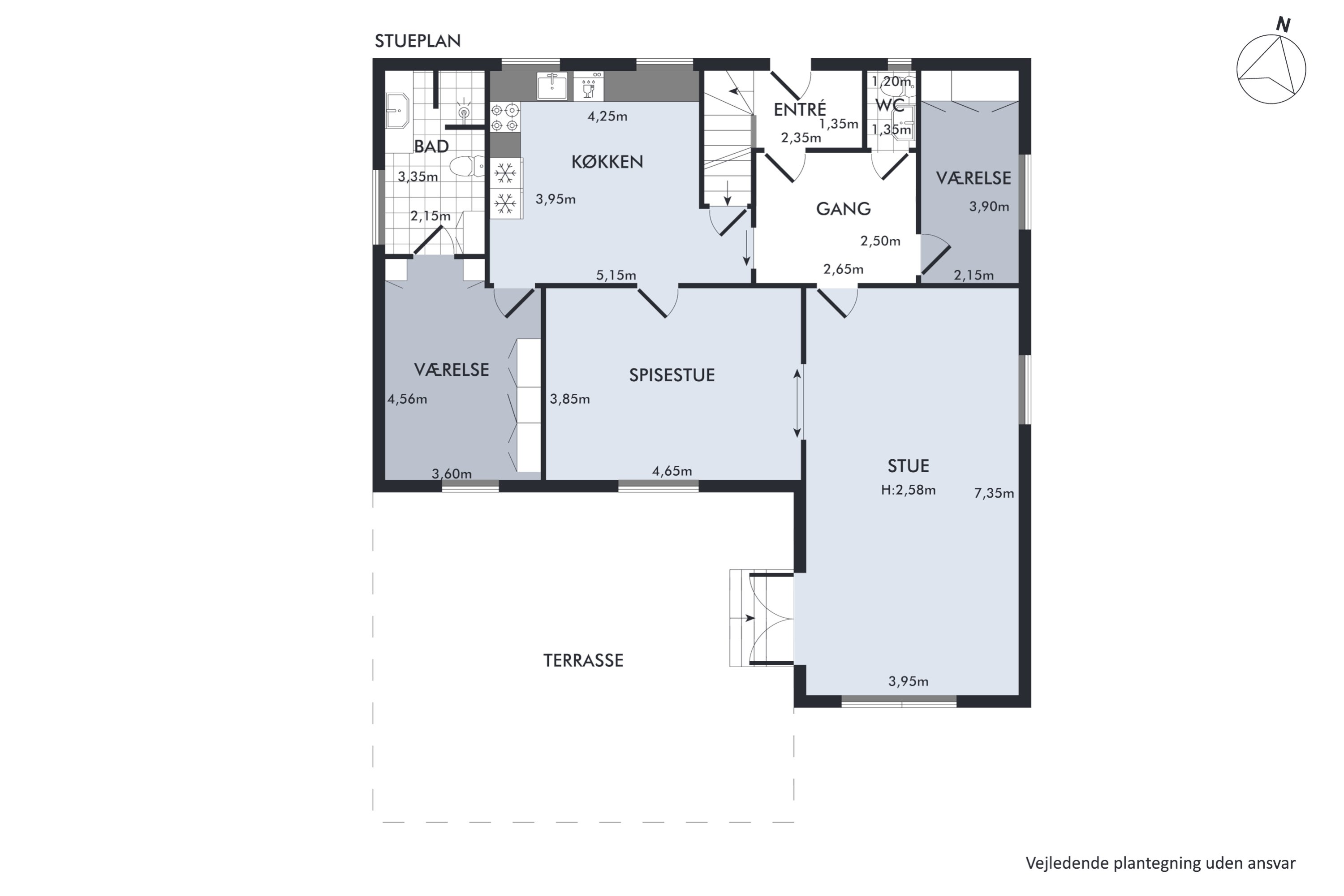 Plantegninger billede af Rådmands Boulevard 33, 8900 Randers C
