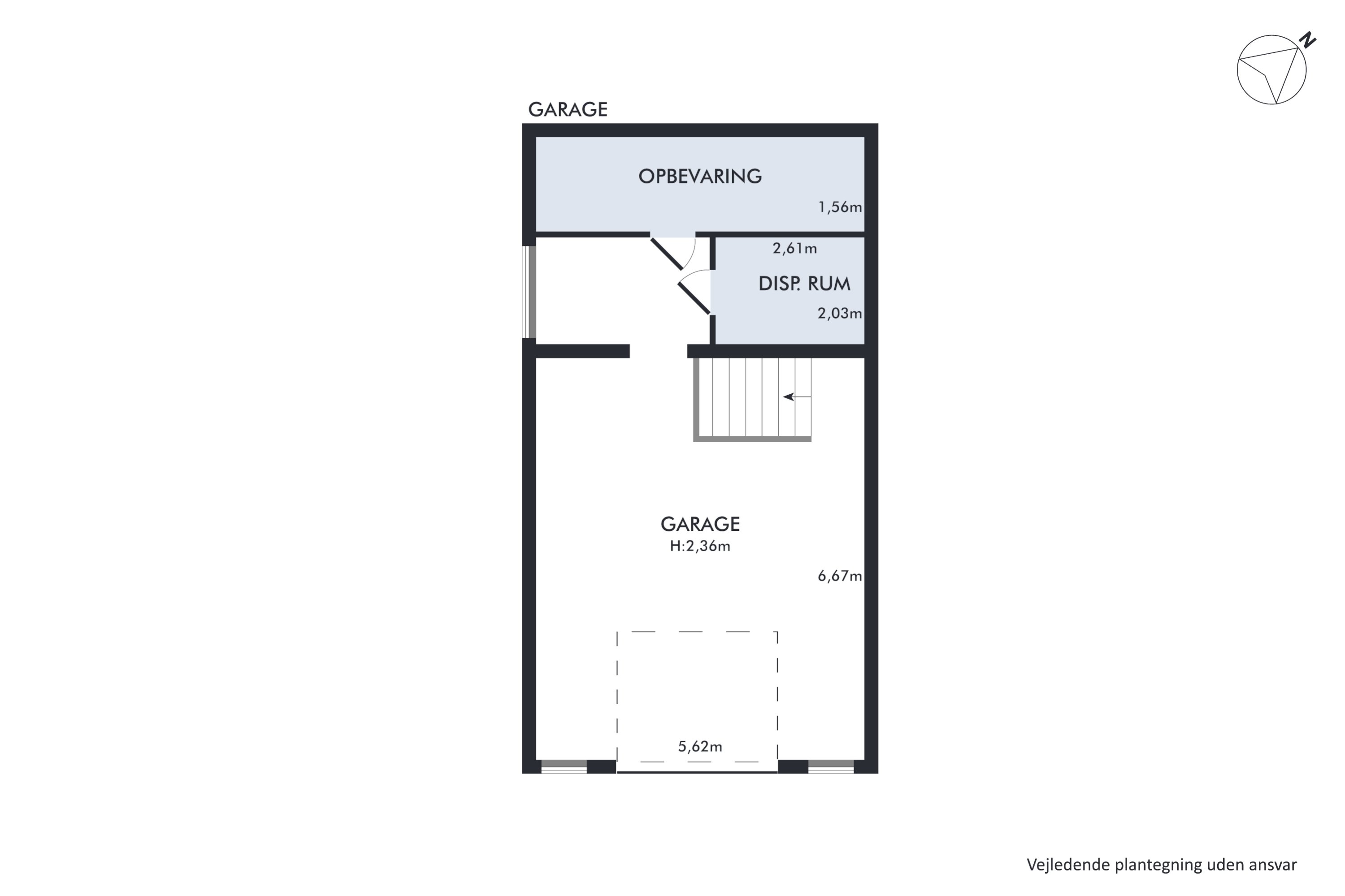 Plantegninger billede af Haarvej 28, Haar, 8382 Hinnerup