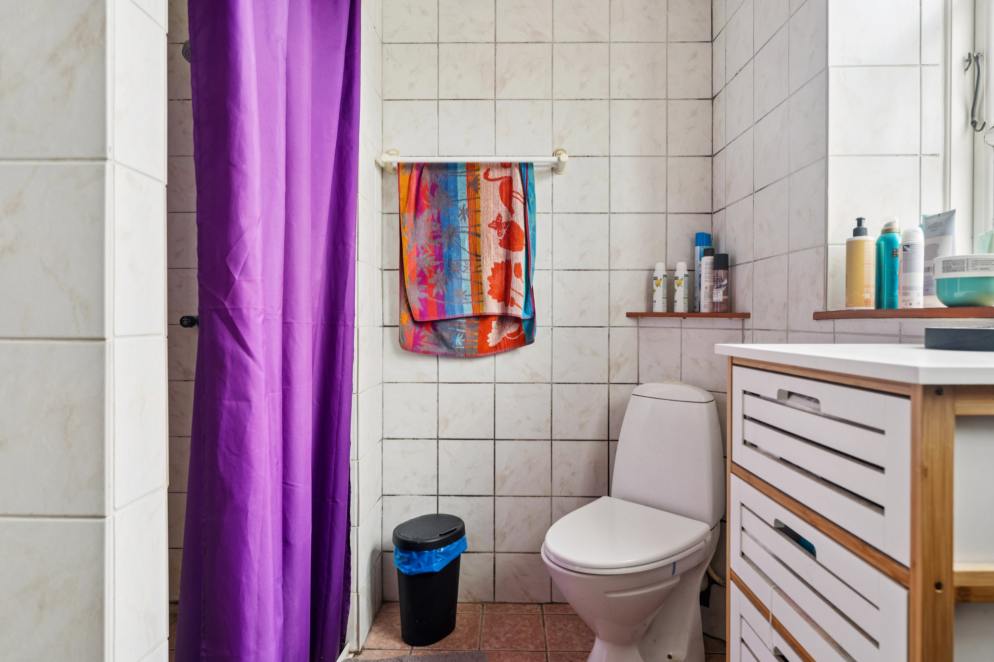 Fremhævet badeværelse billede i fuldskærmstilstand. Billede af Yrsavej 11, 8920 Randers NV