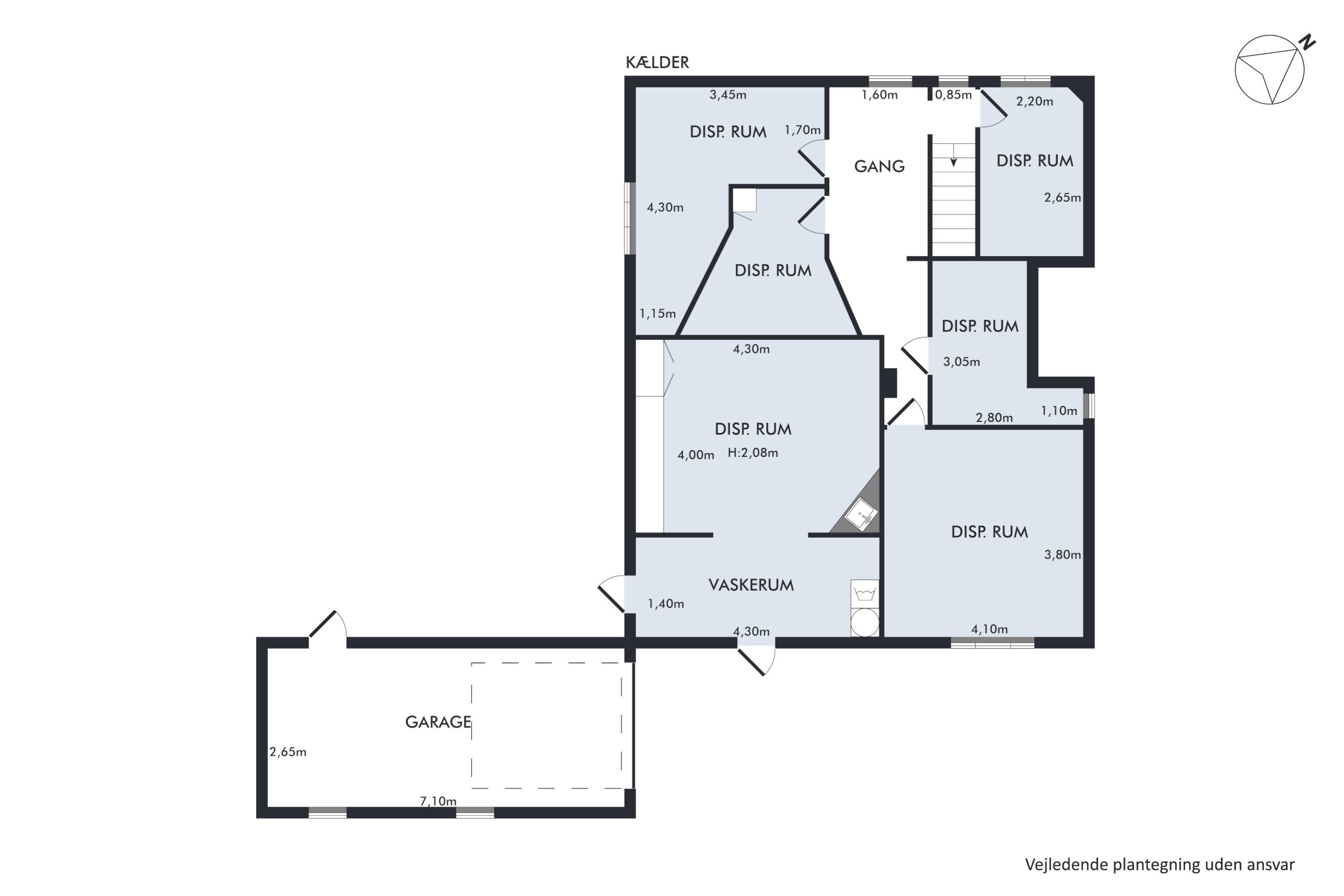 Plantegninger billede af Yrsavej 11, 8920 Randers NV