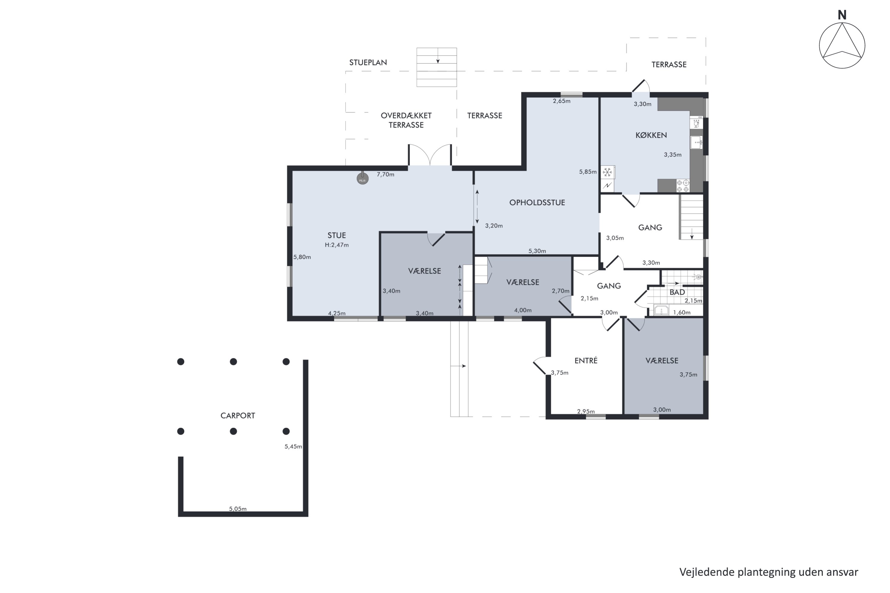 Plantegninger billede af Helgenæsvej 12, 8940 Randers SV