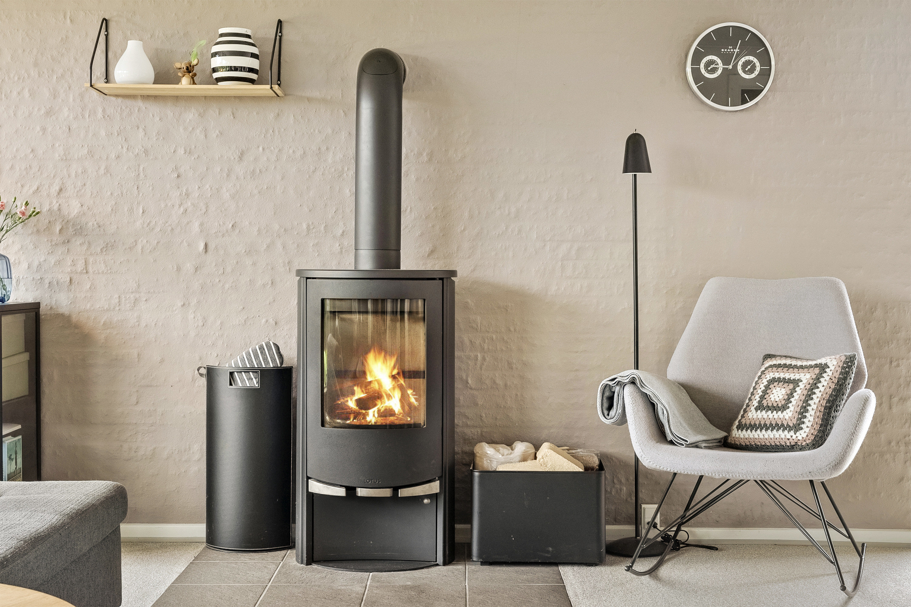 Fremhævet stue billede i fuldskærmstilstand. Billede af Vestergårdsvej 60, Tyrsted, 8700 Horsens