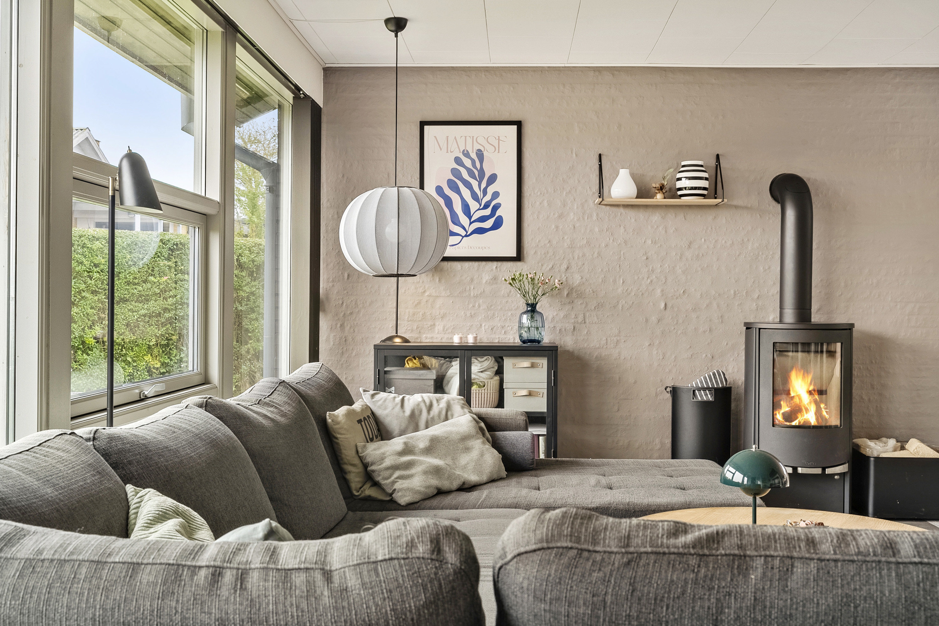 Fremhævet stue billede i fuldskærmstilstand. Billede af Vestergårdsvej 60, Tyrsted, 8700 Horsens