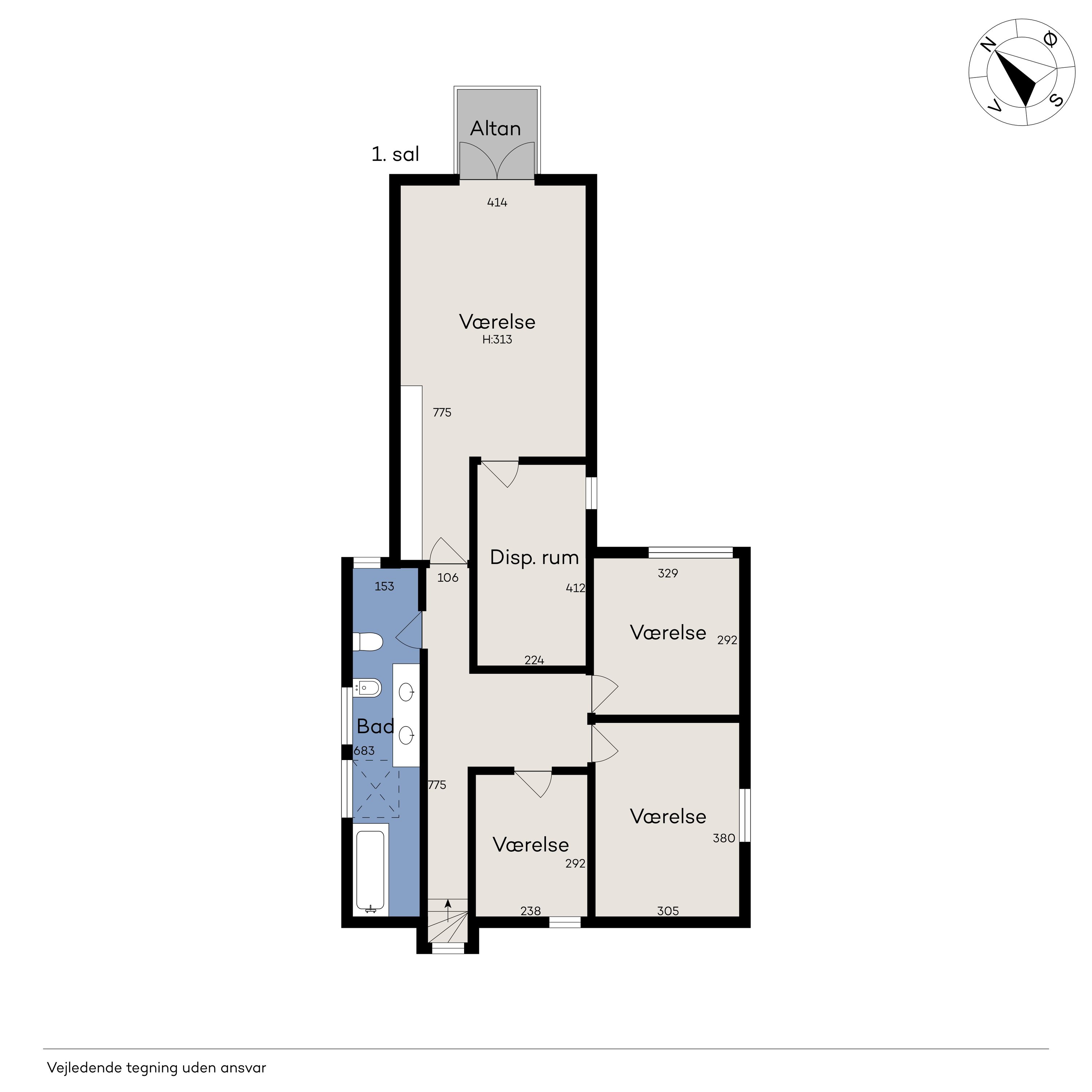 Plantegninger billede af Lysbrogade 12, 8600 Silkeborg