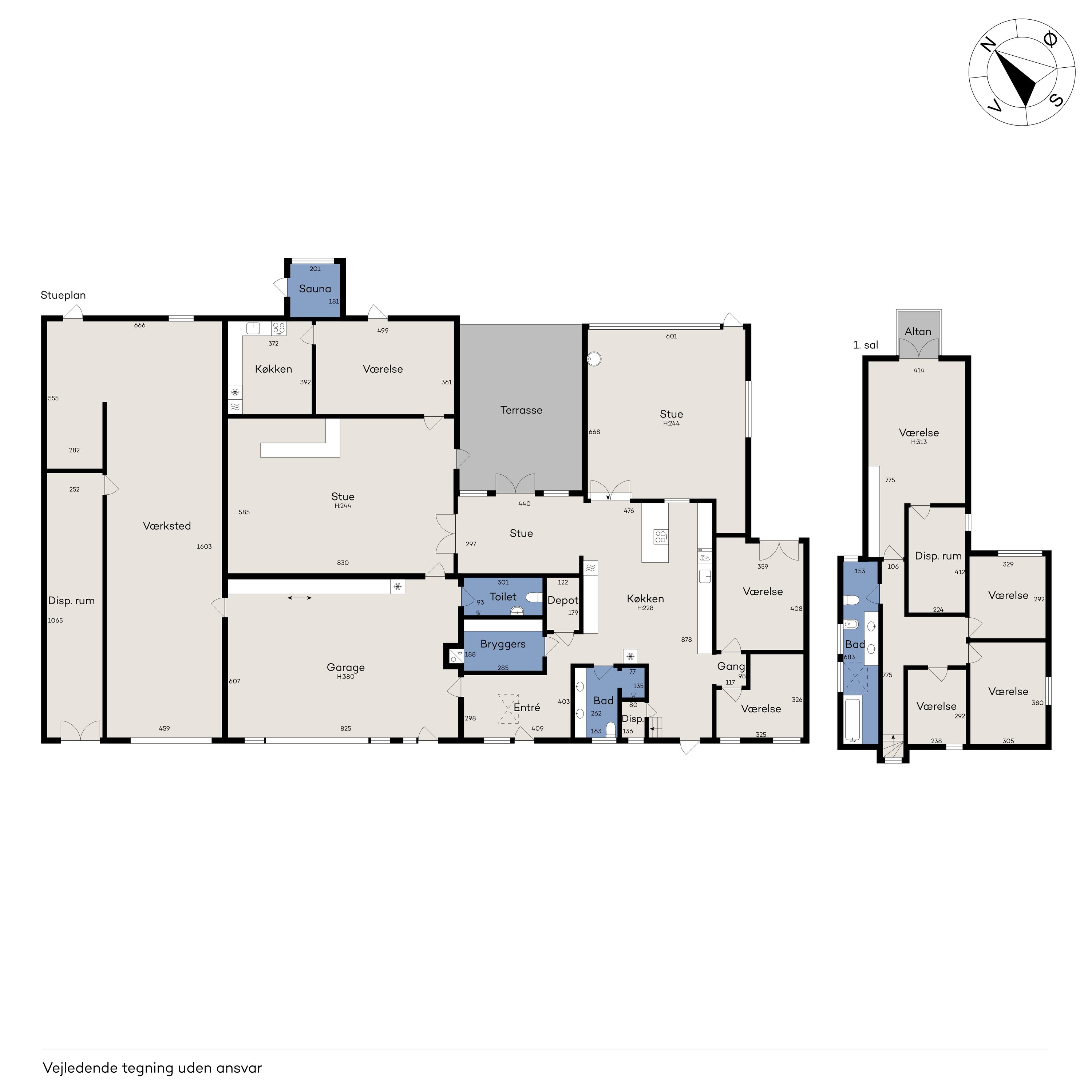 Plantegninger billede af Lysbrogade 12, 8600 Silkeborg