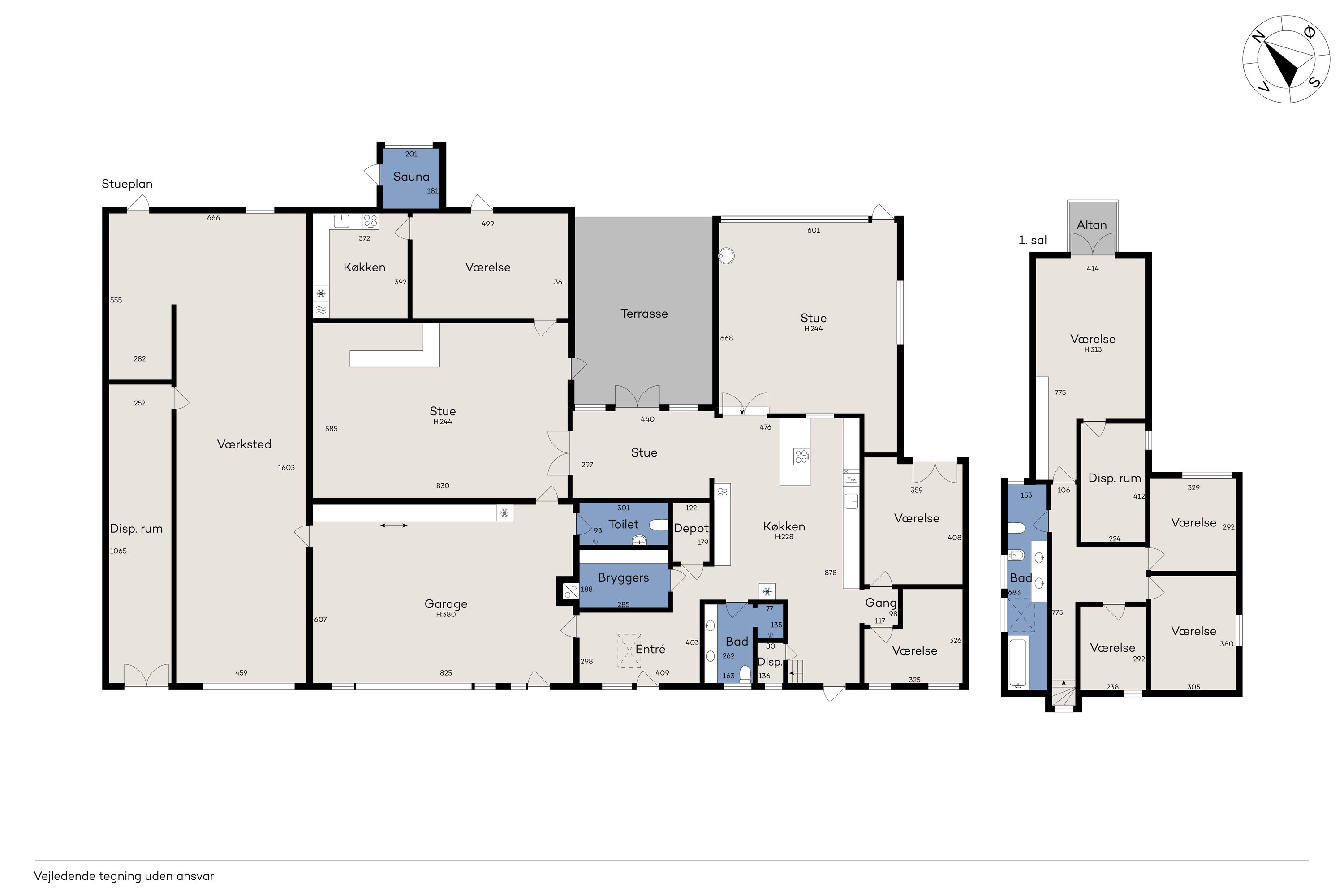 Plantegninger billede af Lysbrogade 12, 8600 Silkeborg