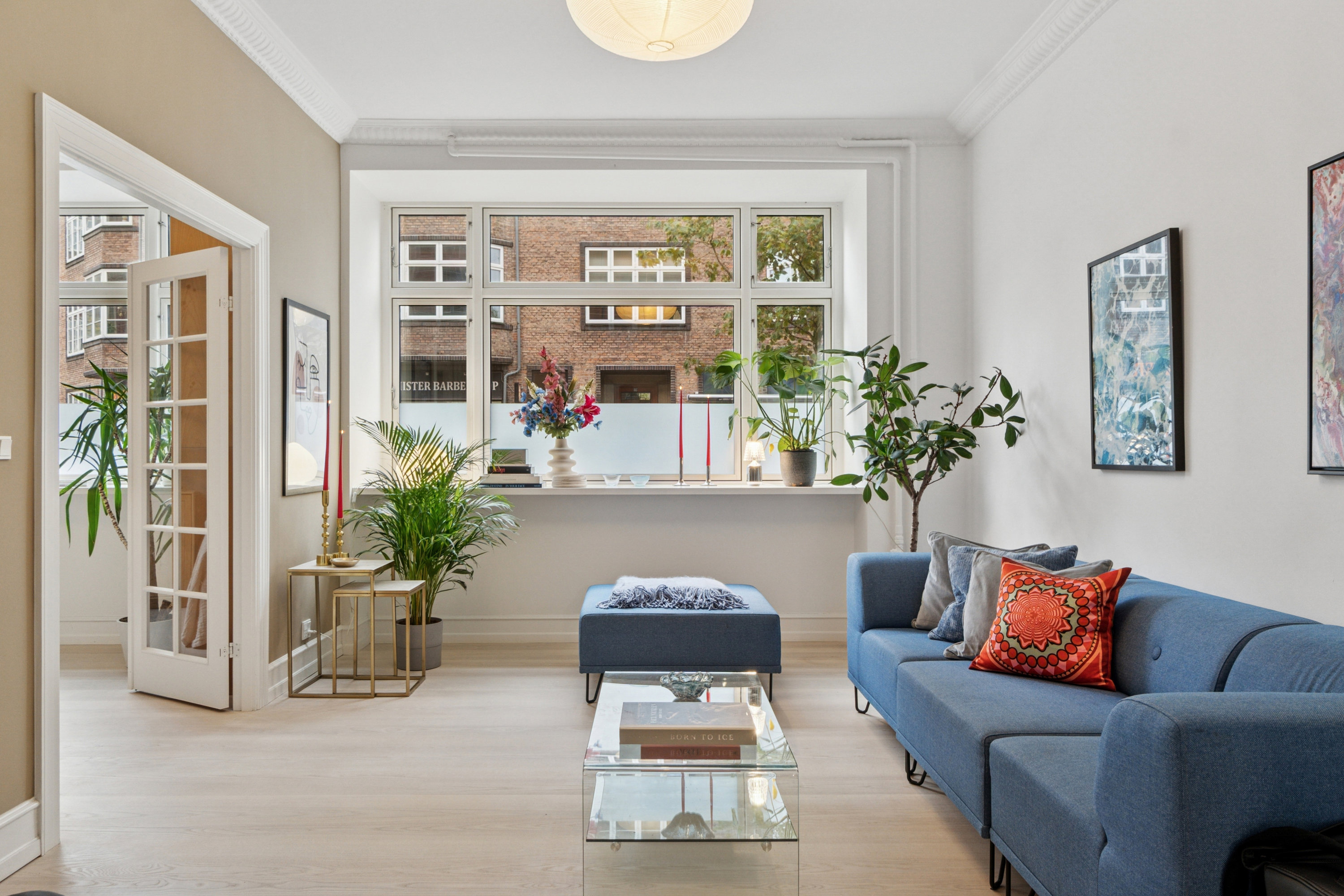 Fremhævet stue billede i fuldskærmstilstand. Billede af H.C. Ørsteds Vej 31, st.. tv., 1879 Frederiksberg C