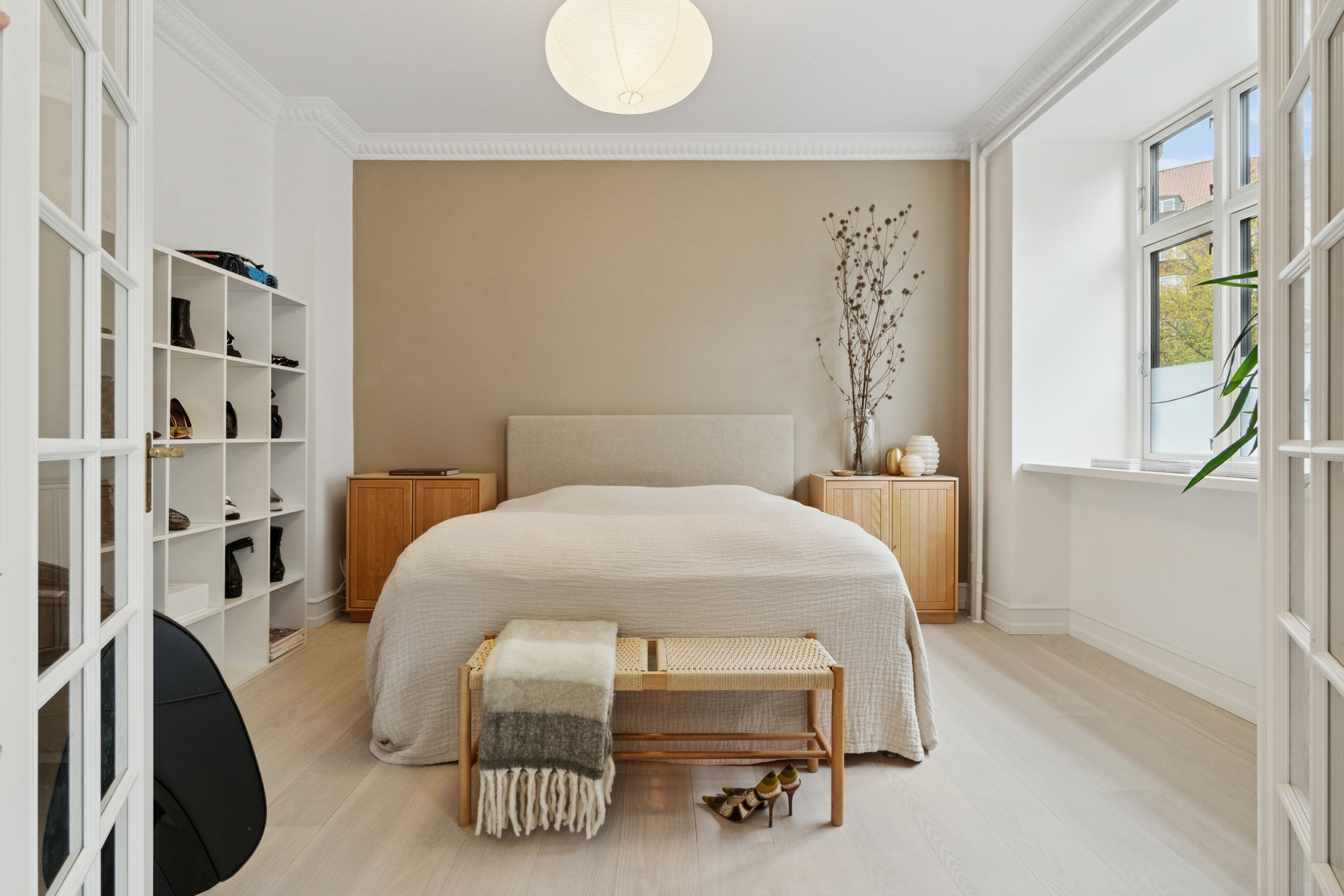 Miniaturebillede 2: soveværelse. Billede af H.C. Ørsteds Vej 31, st.. tv., 1879 Frederiksberg C