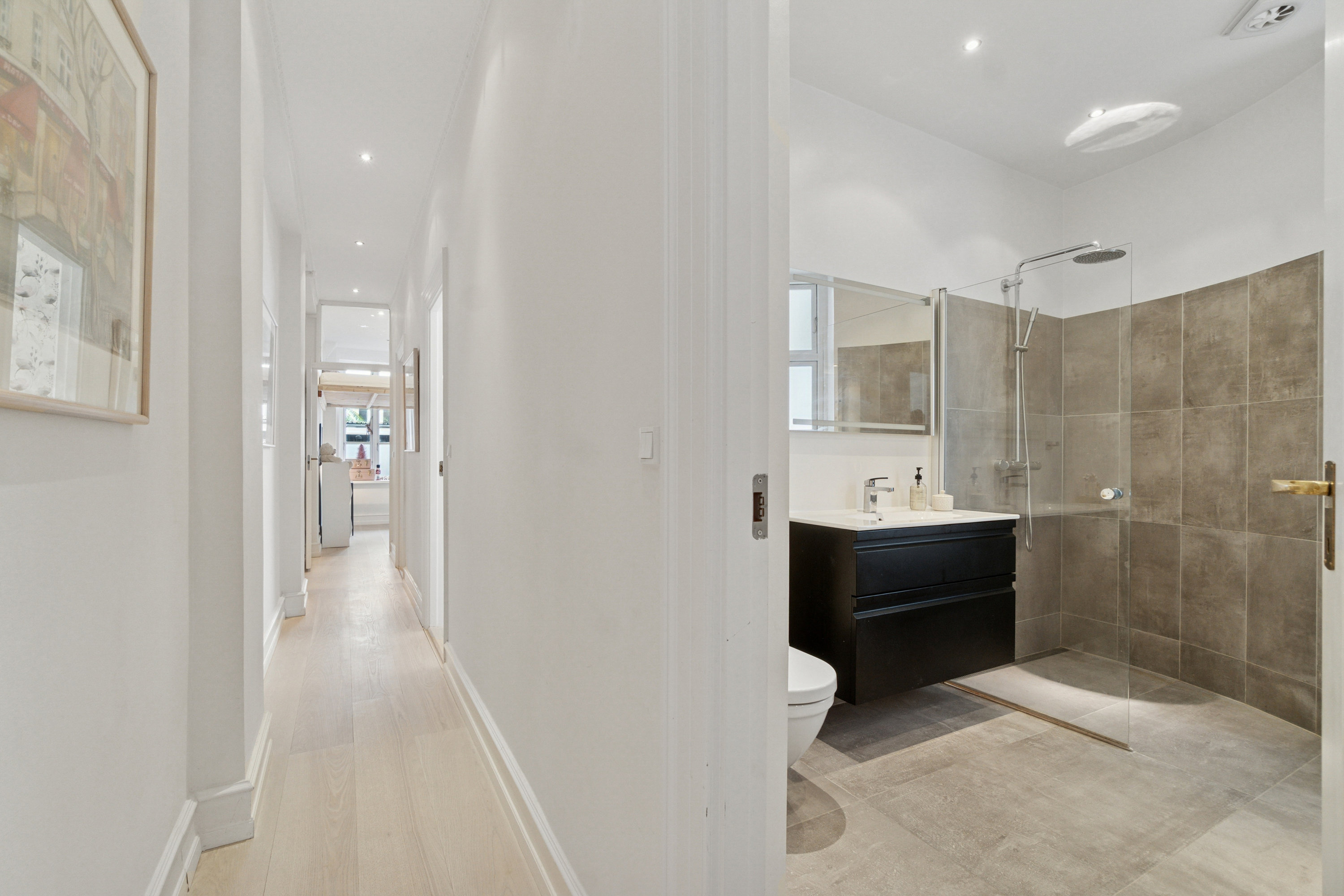 Fremhævet gang billede i fuldskærmstilstand. Billede af H.C. Ørsteds Vej 31, st.. tv., 1879 Frederiksberg C