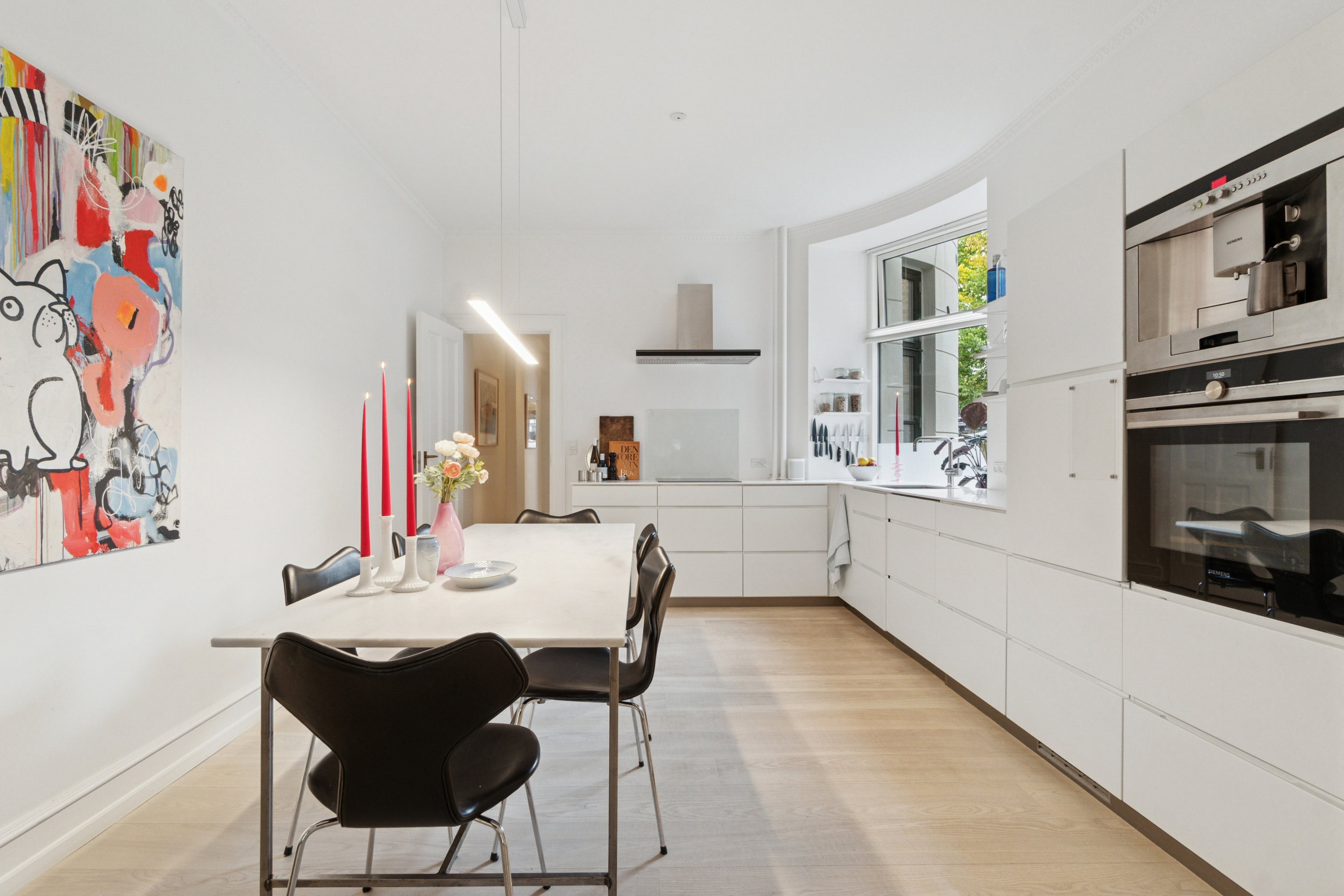 Fremhævet køkken billede i fuldskærmstilstand. Billede af H.C. Ørsteds Vej 31, st.. tv., 1879 Frederiksberg C