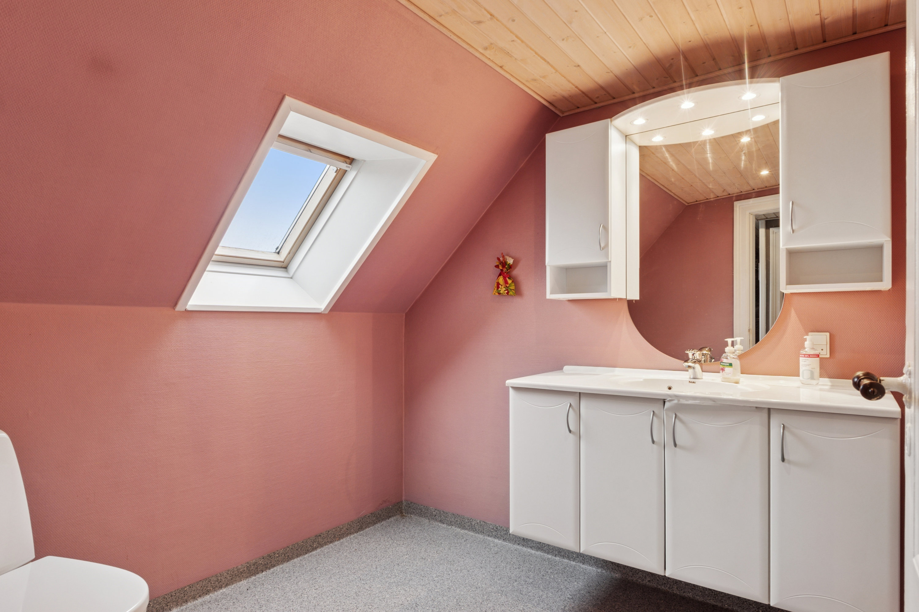 Fremhævet toilet billede i fuldskærmstilstand. Billede af Højbyvej 6, Højby, 5260 Odense S