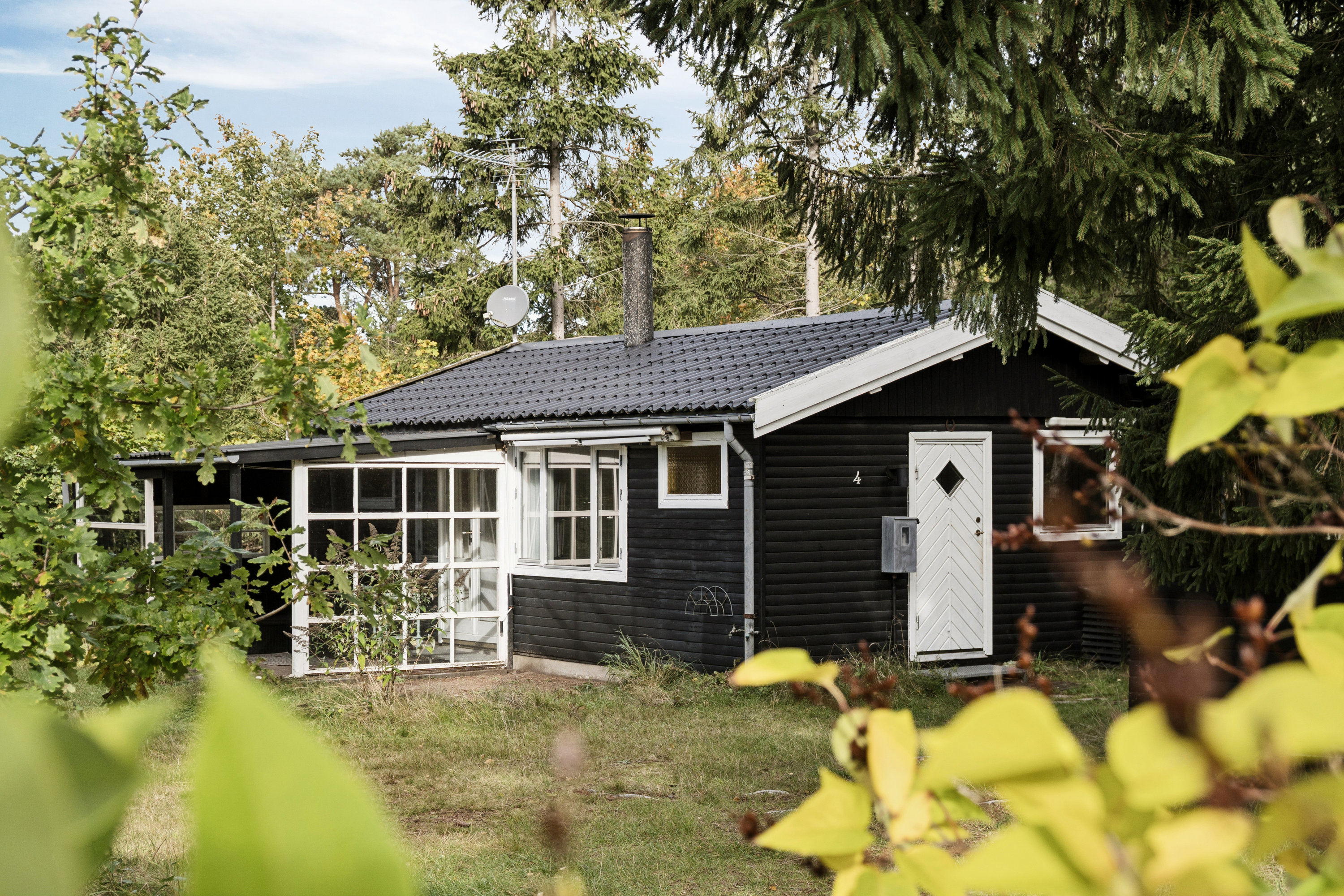 Fritidshus: Udendørs på Birkehegnet 4, Ellinge Lyng, 4573 Højby