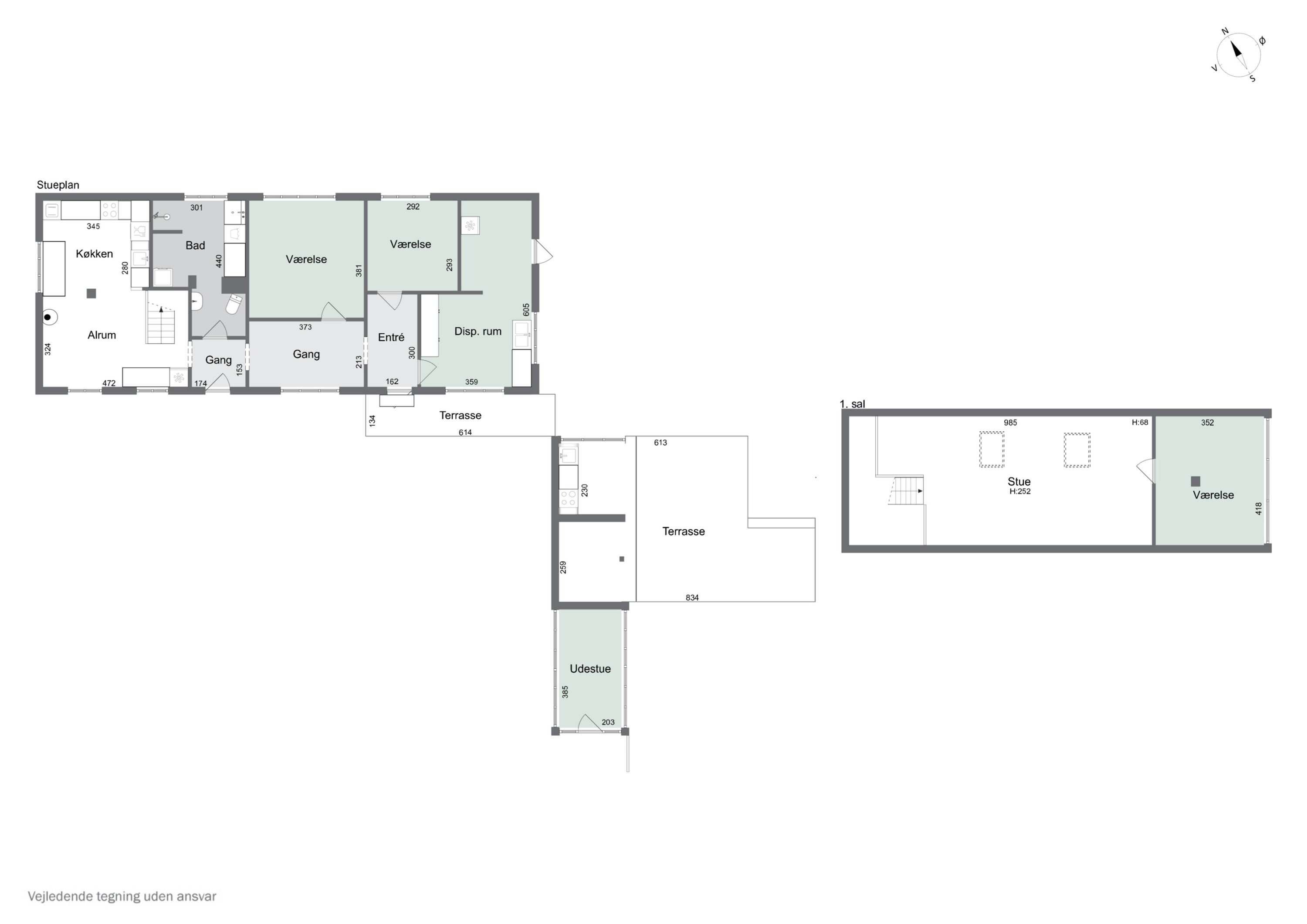 Plantegninger billede af Kollekollevej 19, Sv Hestehave, 4572 Nørre Asmindrup