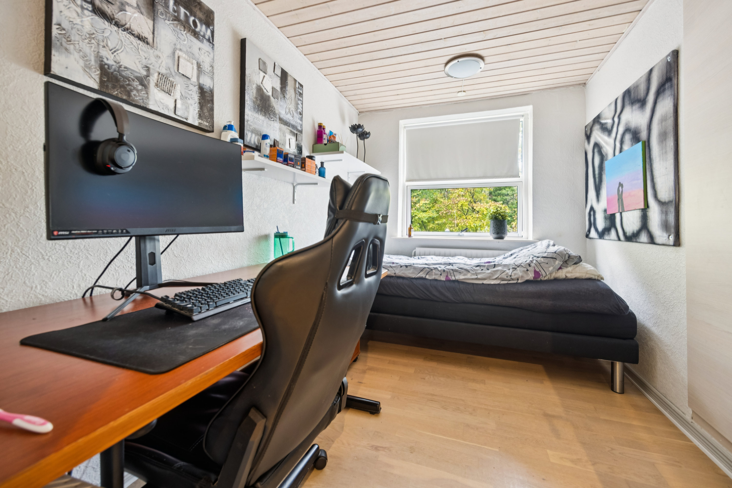 Fremhævet værelse billede i fuldskærmstilstand. Billede af Vinkelvej 34, 9500 Hobro