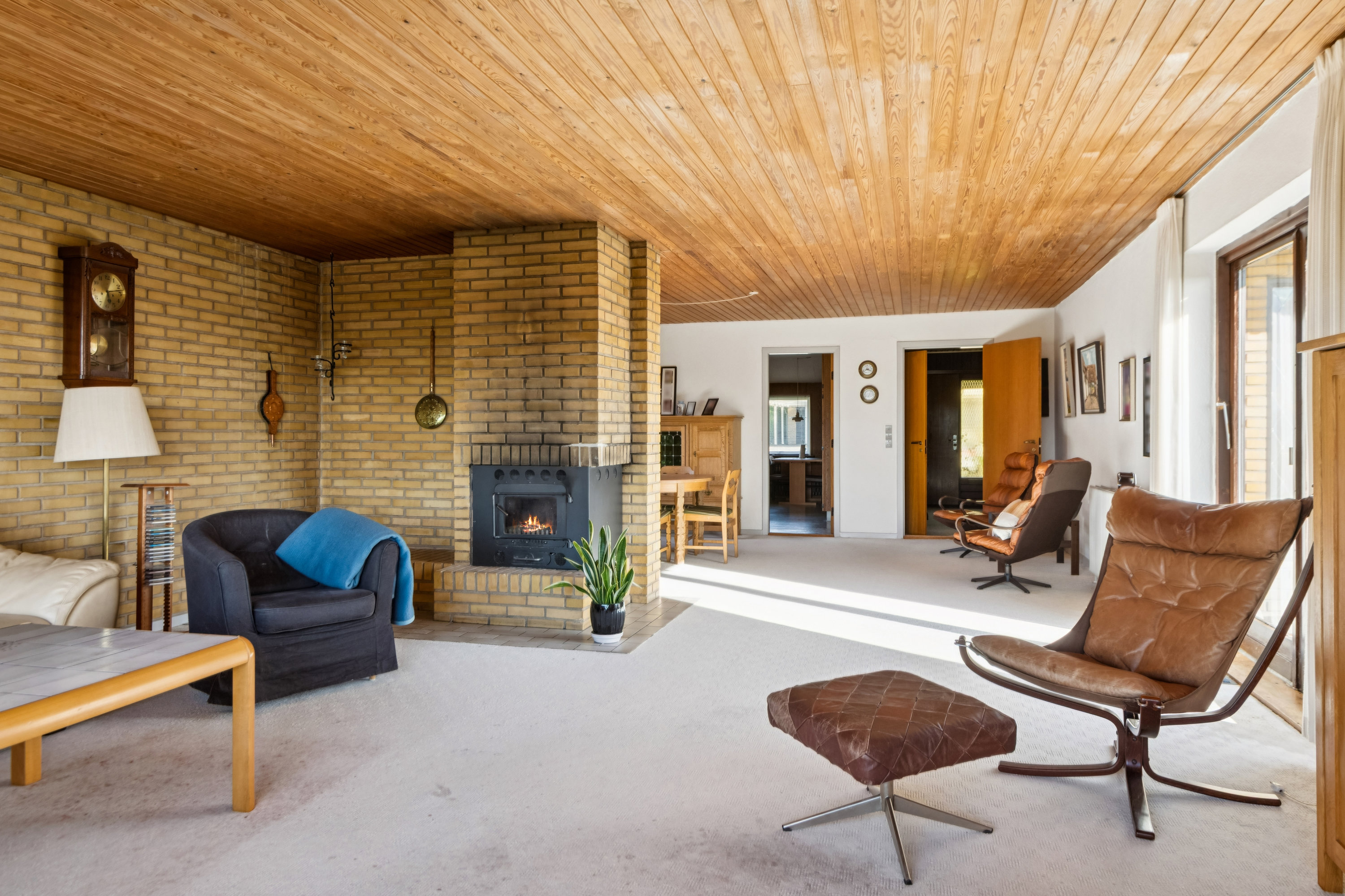 Fremhævet stue billede i fuldskærmstilstand. Billede af Skrænten 11, 9520 Skørping