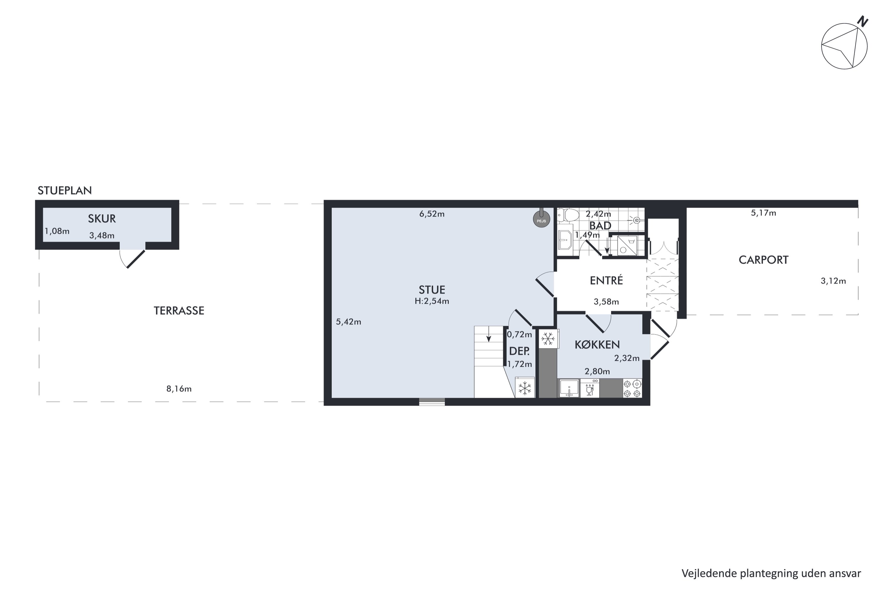 Plantegninger billede af Strandhaven 190, 2665 Vallensbæk Strand