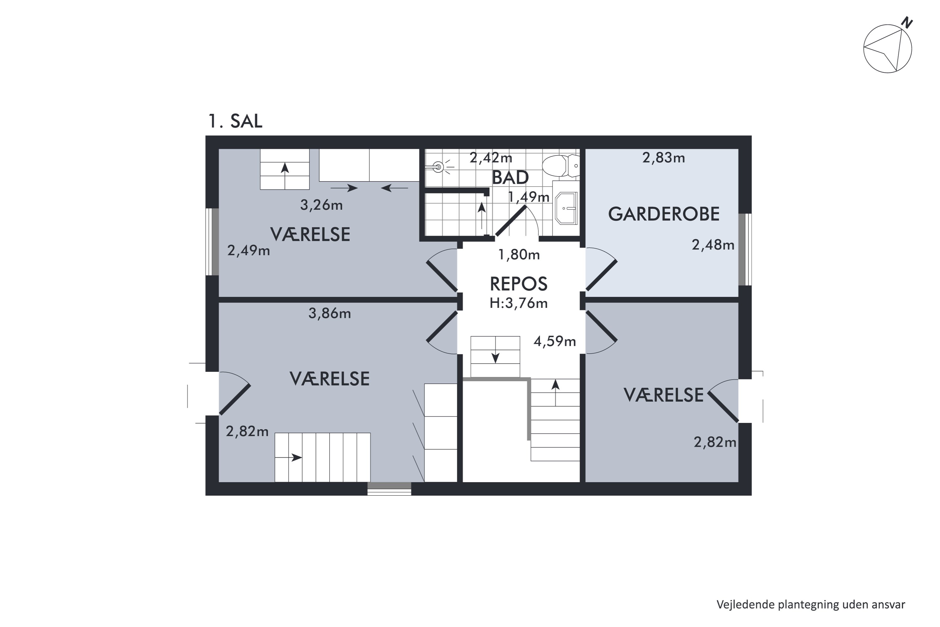 Plantegninger billede af Strandhaven 190, 2665 Vallensbæk Strand