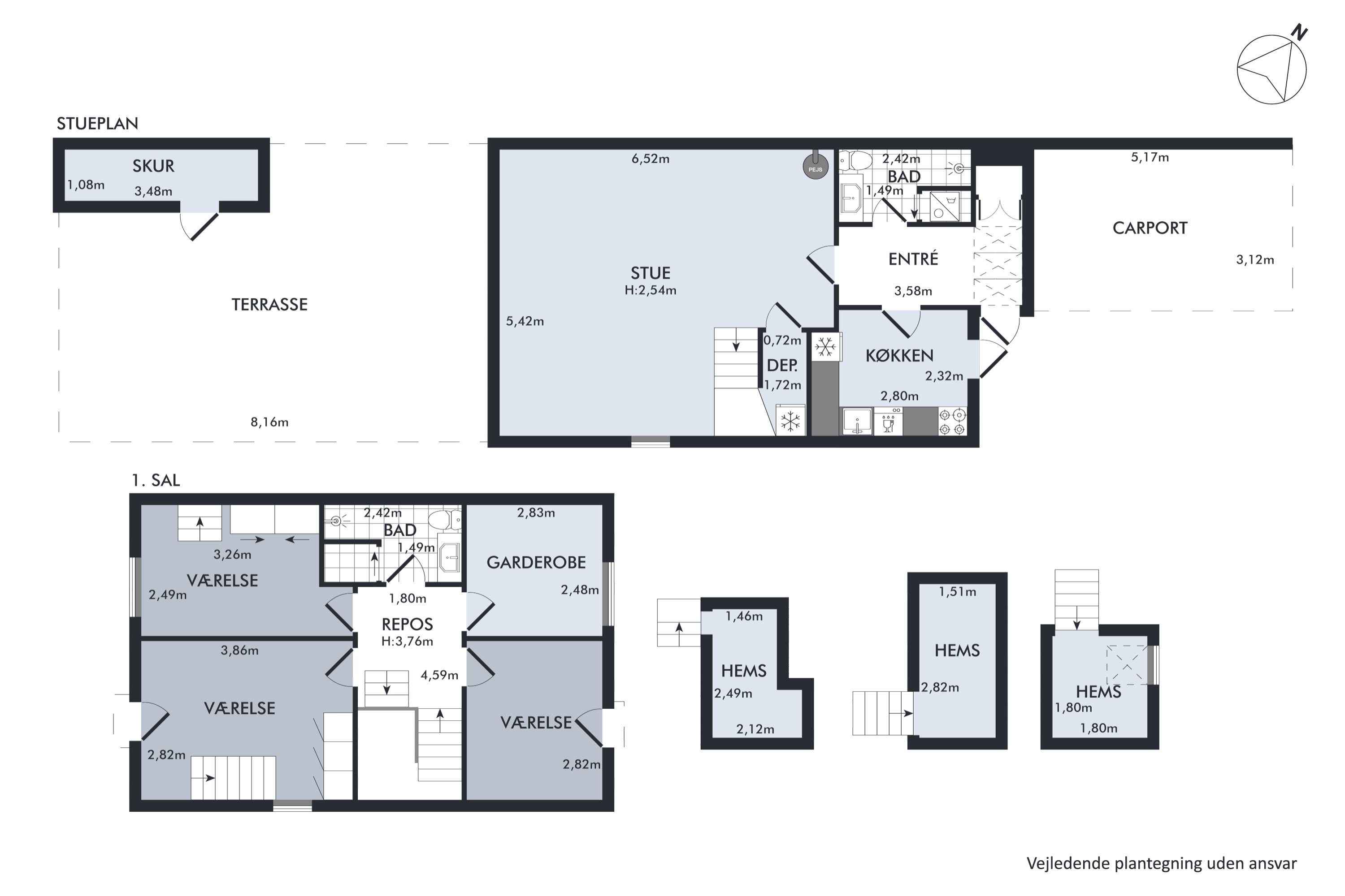 Plantegninger billede af Strandhaven 190, 2665 Vallensbæk Strand