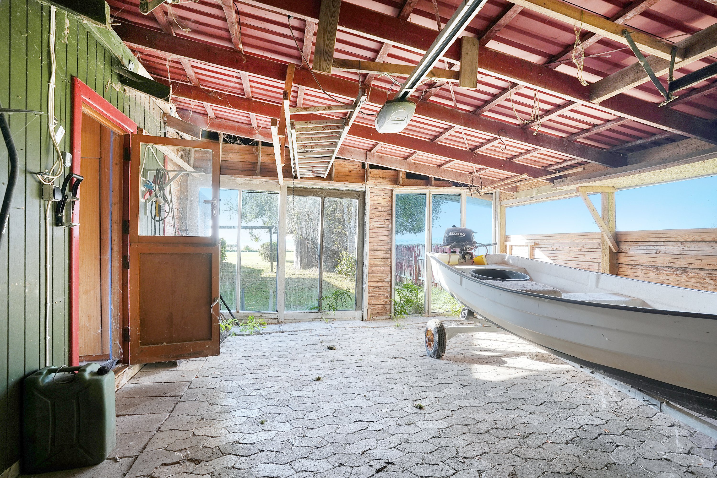 Fremhævet garage billede i fuldskærmstilstand. Billede af Fjorddalsvej 39, Markeslev, 4300 Holbæk