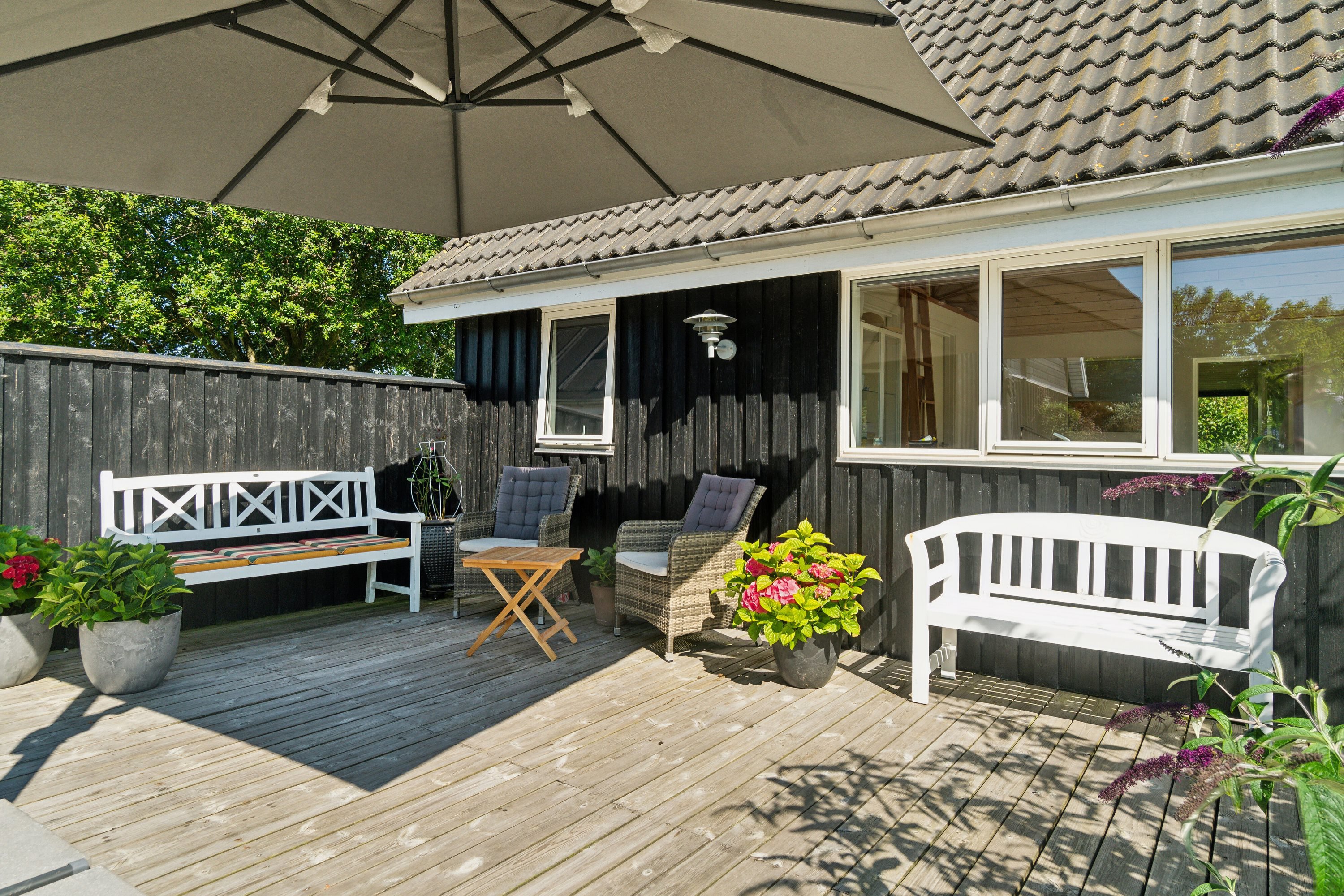 Fremhævet  billede i fuldskærmstilstand. Billede af Klokkerholm 5, Vistoft, 8420 Knebel