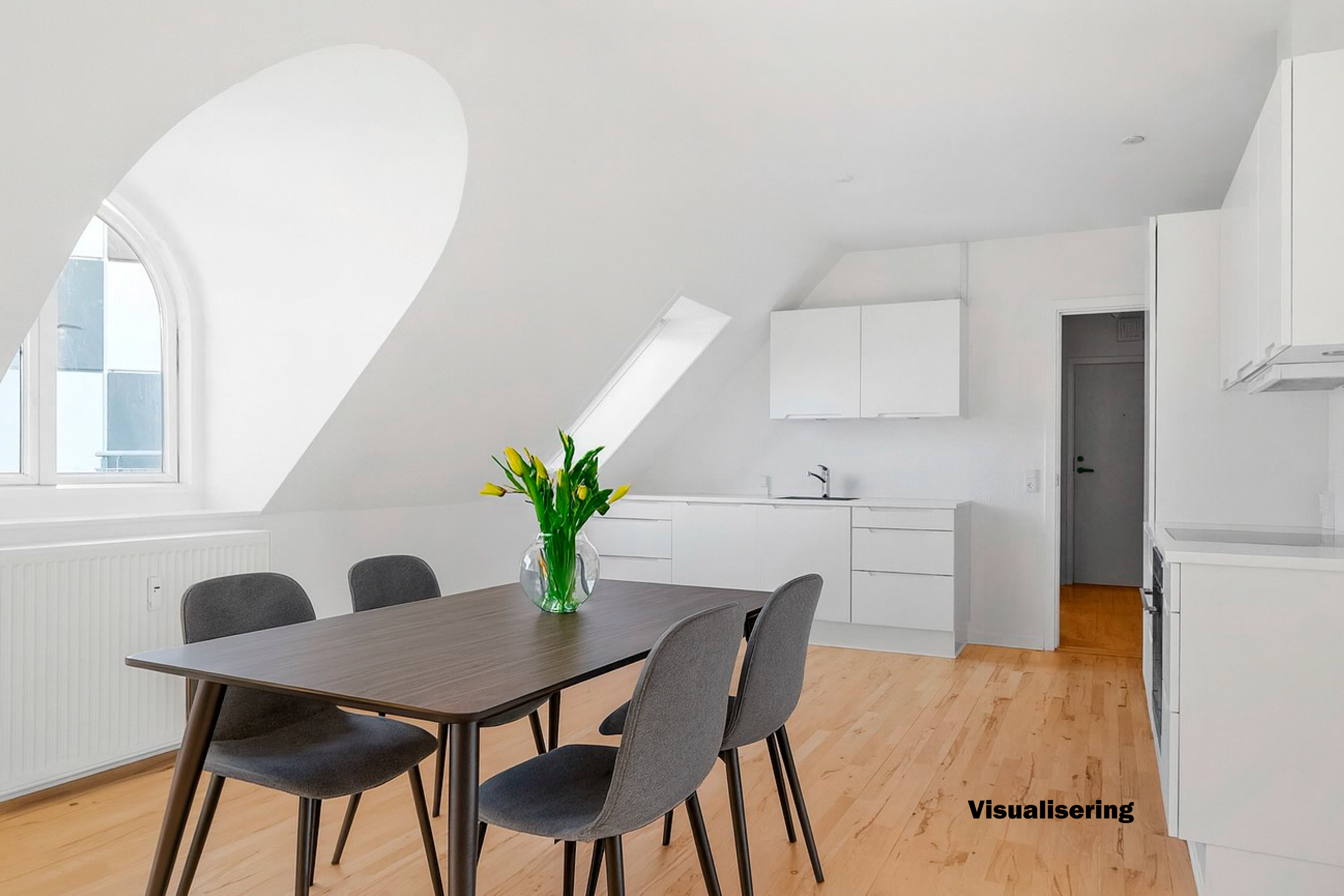 Fremhævet  billede i fuldskærmstilstand. Billede af Ribersgade 2, 3. th., 8700 Horsens