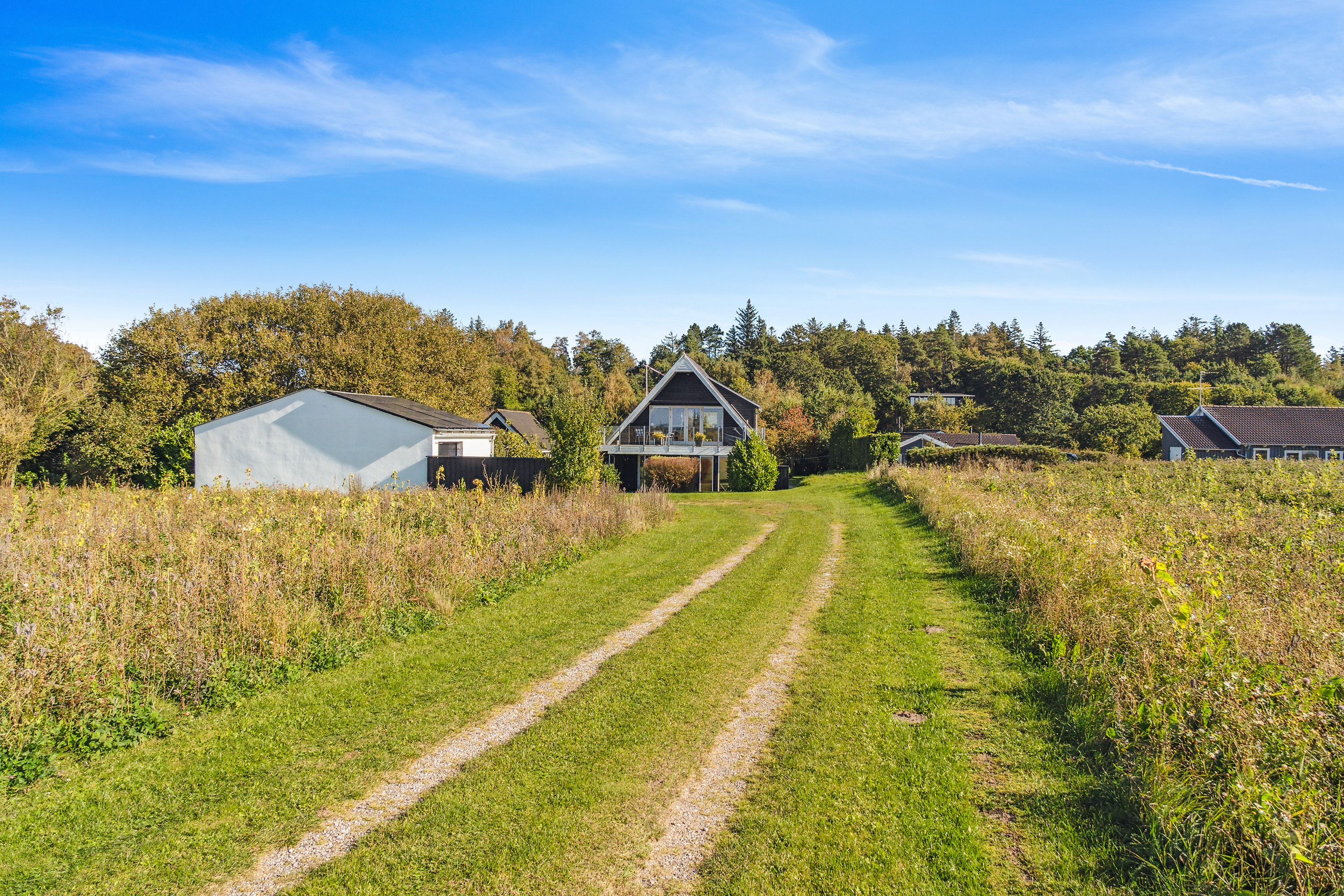 Fremhævet  billede i fuldskærmstilstand. Billede af Klokkerholm 5, Vistoft, 8420 Knebel