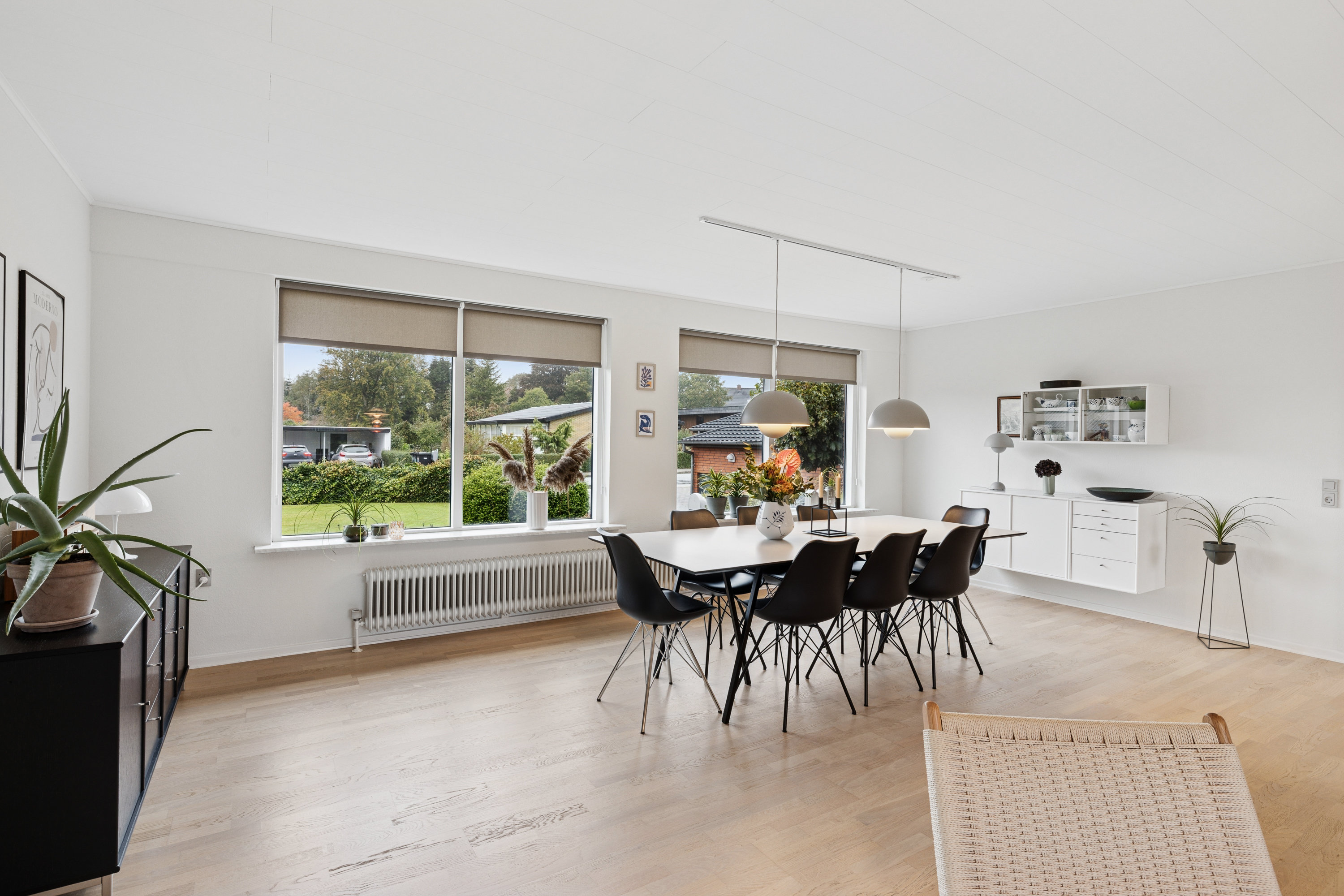 Fremhævet stue billede i fuldskærmstilstand. Billede af Østervænget 15, 8800 Viborg