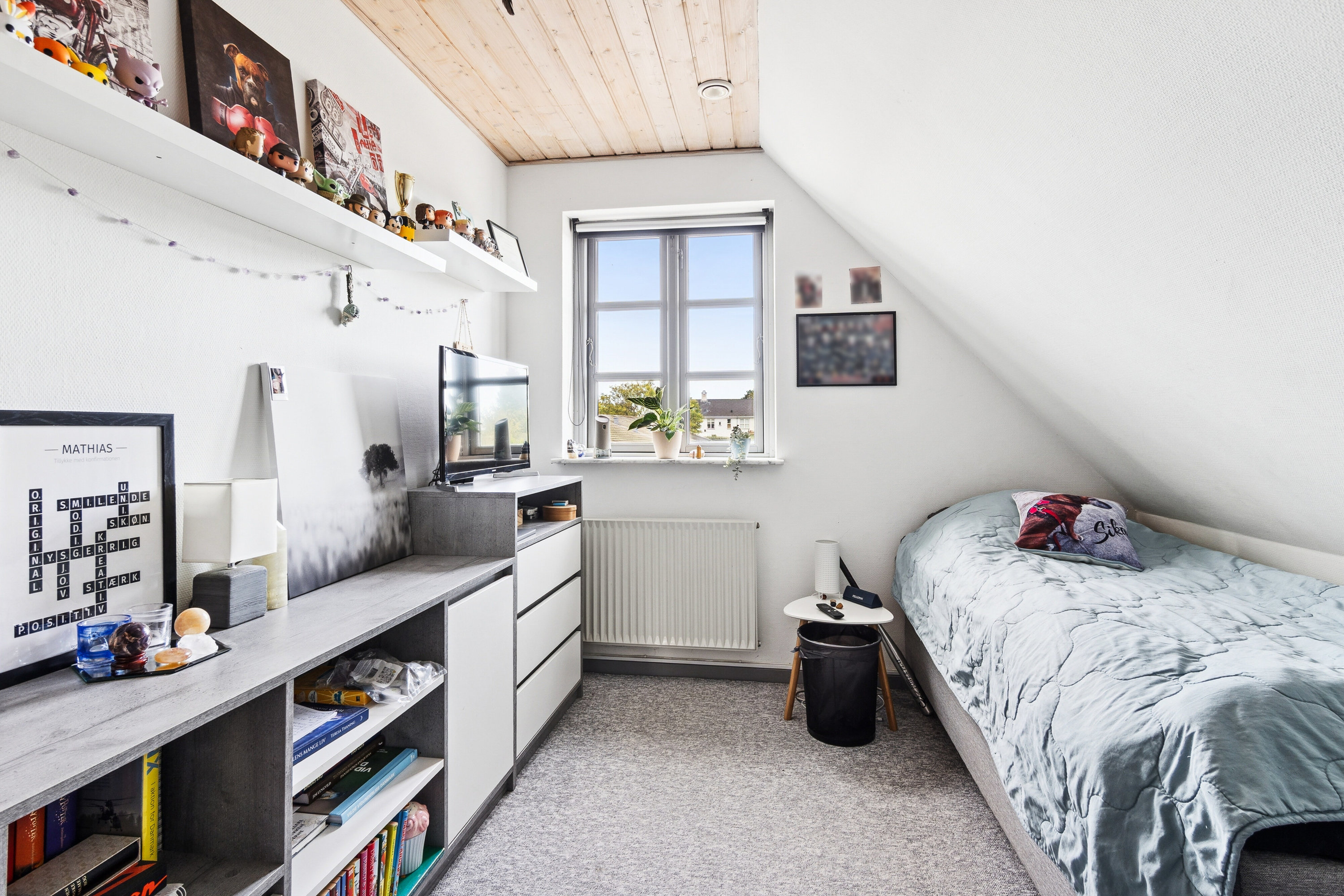 Fremhævet soveværelse billede i fuldskærmstilstand. Billede af Bispevej 8, 4500 Nykøbing Sj
