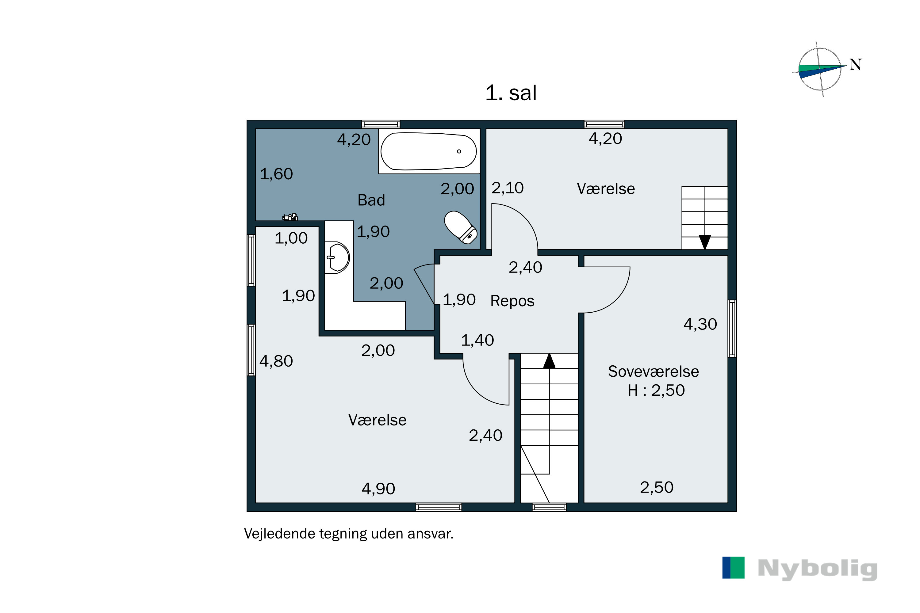Plantegninger billede af Dalgade 15, 6100 Haderslev