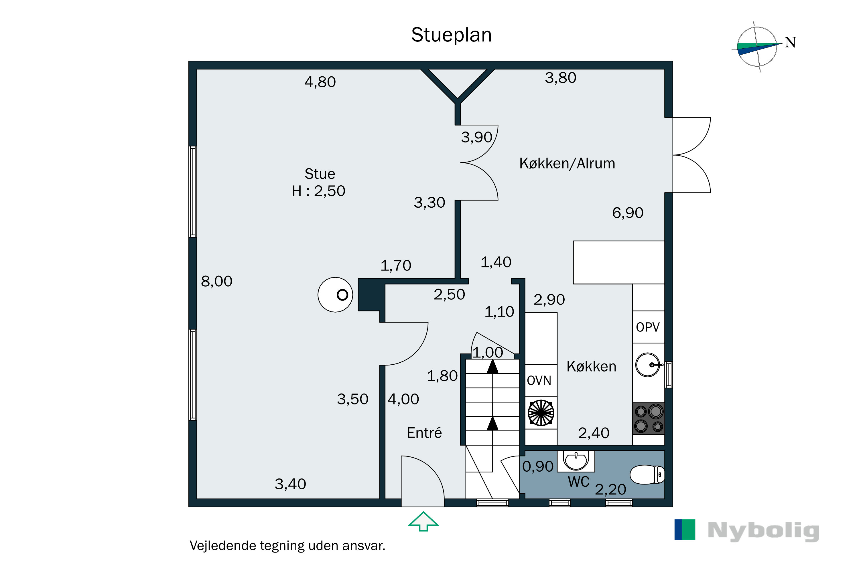 Plantegninger billede af Dalgade 15, 6100 Haderslev