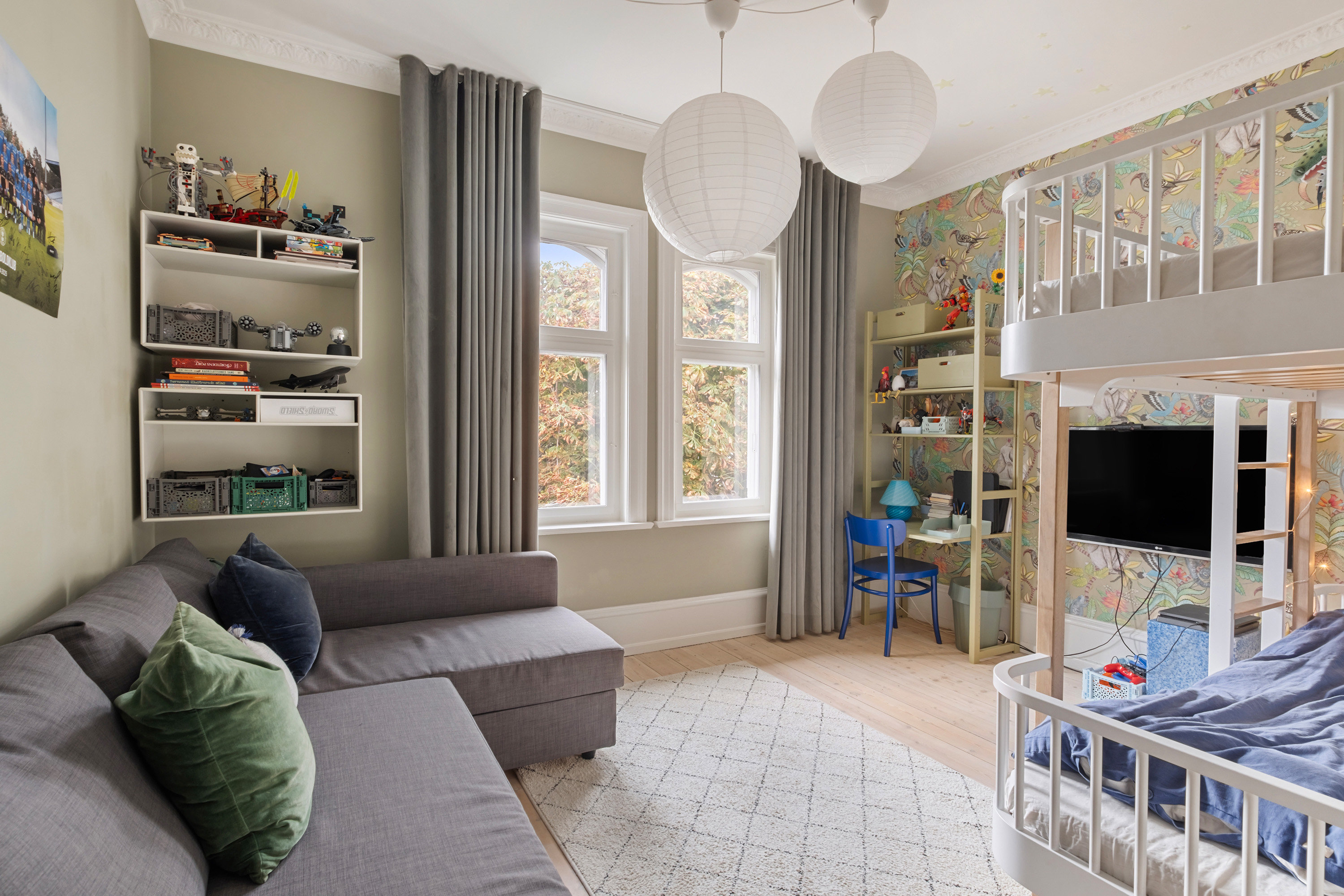 Fremhævet soveværelse billede i fuldskærmstilstand. Billede af Ejgårdsvej 26, 2920 Charlottenlund