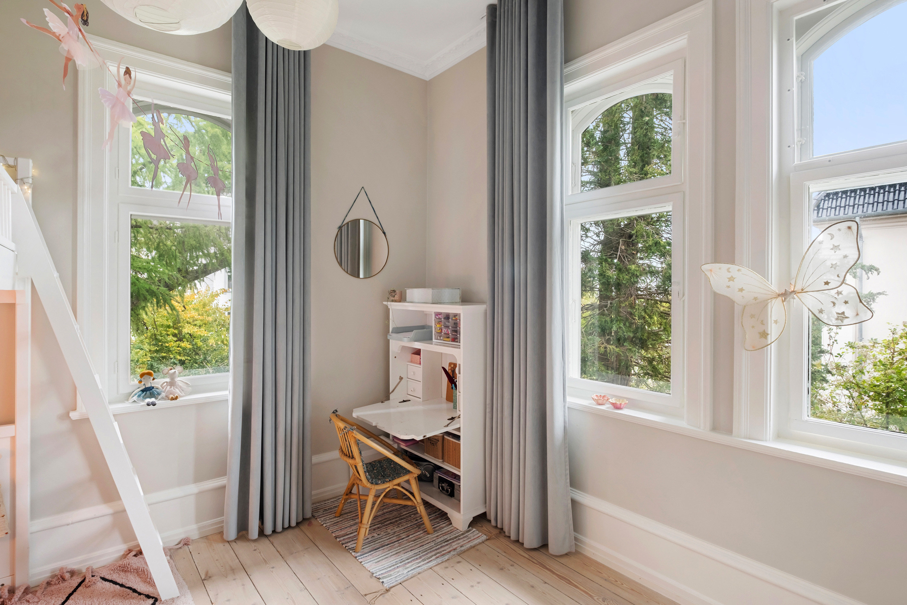 Fremhævet soveværelse billede i fuldskærmstilstand. Billede af Ejgårdsvej 26, 2920 Charlottenlund