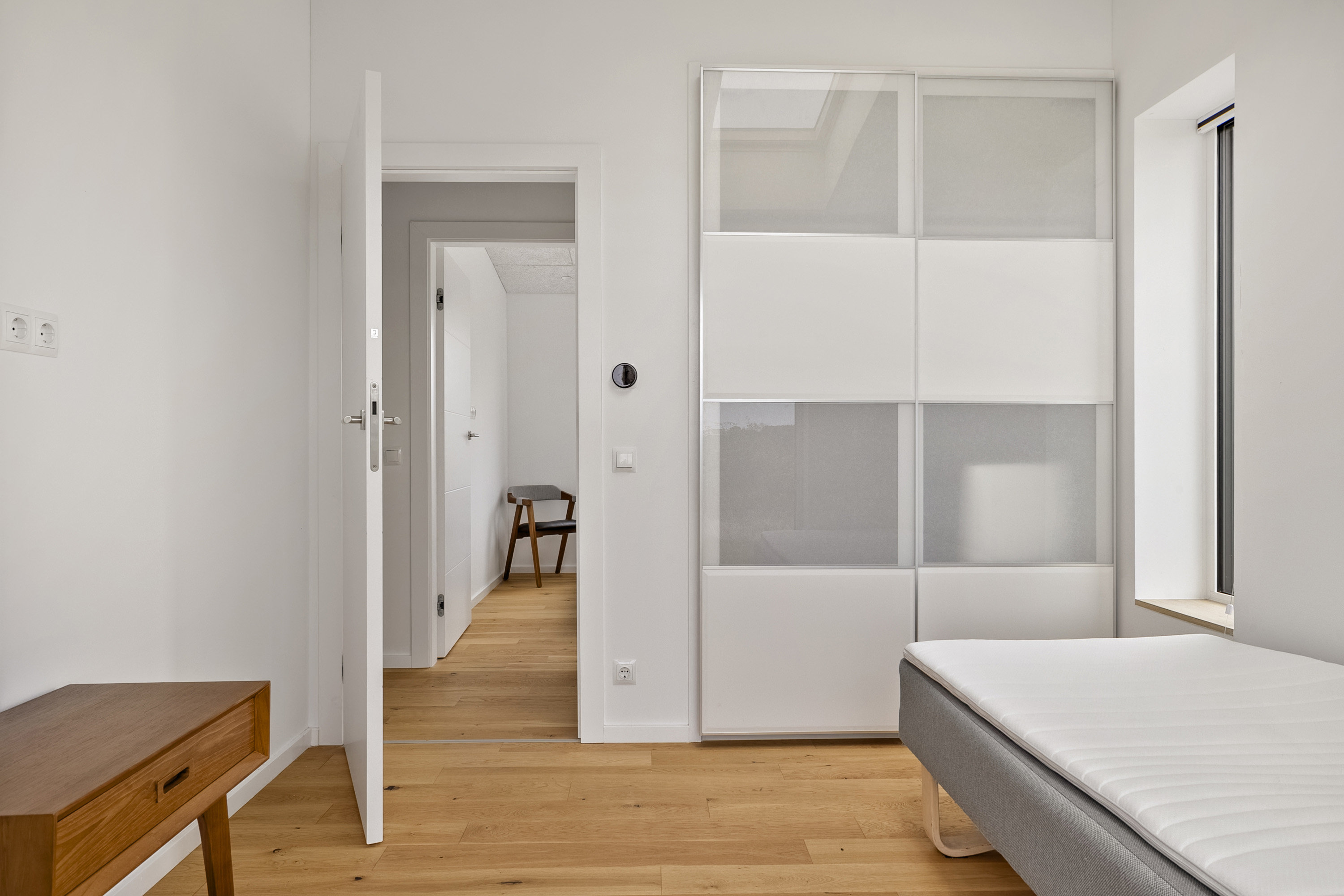 Fremhævet soveværelse billede i fuldskærmstilstand. Billede af Blokhusskoven 31, 6100 Haderslev