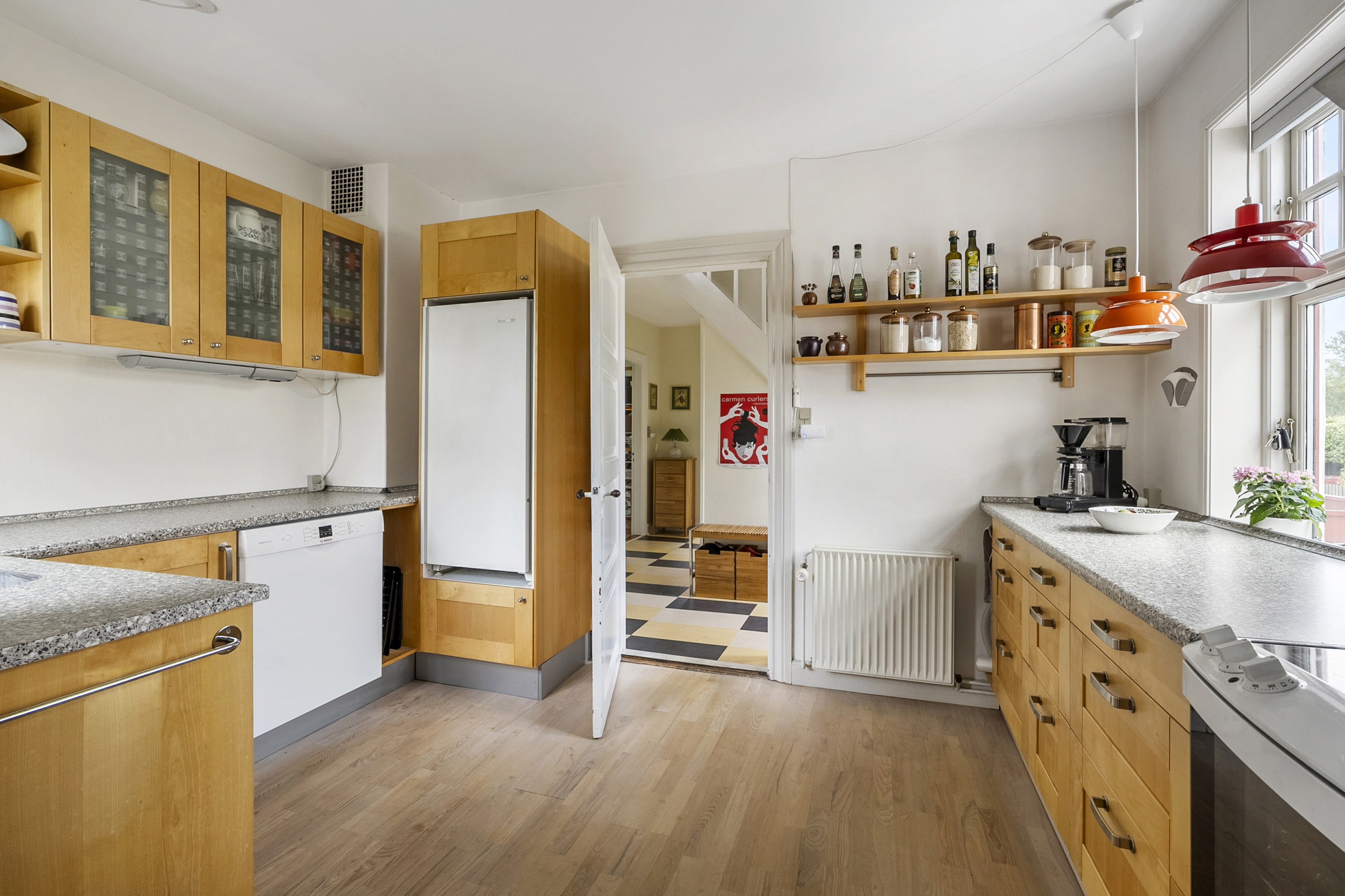 Fremhævet køkken billede i fuldskærmstilstand. Billede af Boeslunde Byvej 159, 4242 Boeslunde