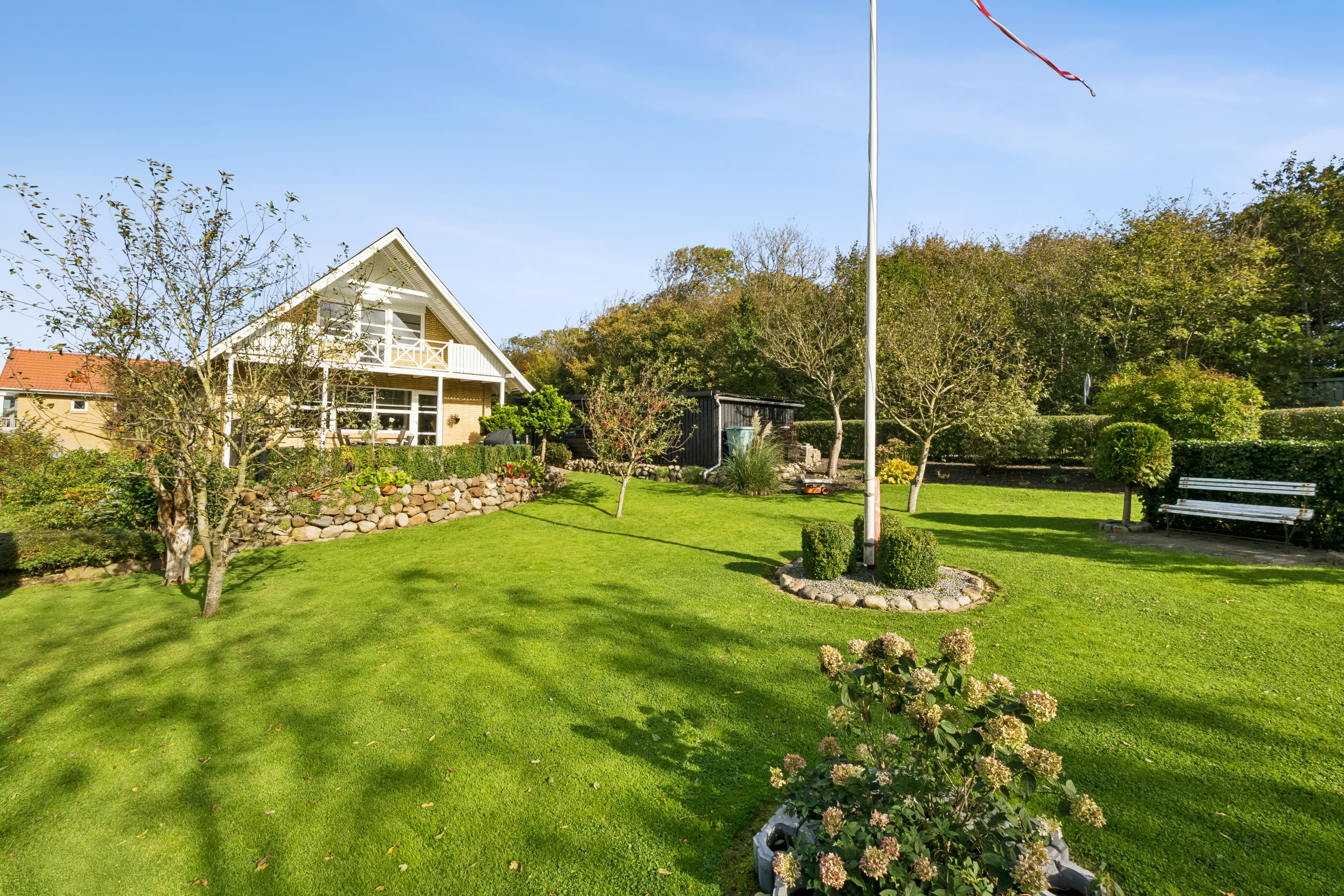 Fremhævet have billede i fuldskærmstilstand. Billede af Bjørndrupvej 1, Vodstrup, 7900 Nykøbing M