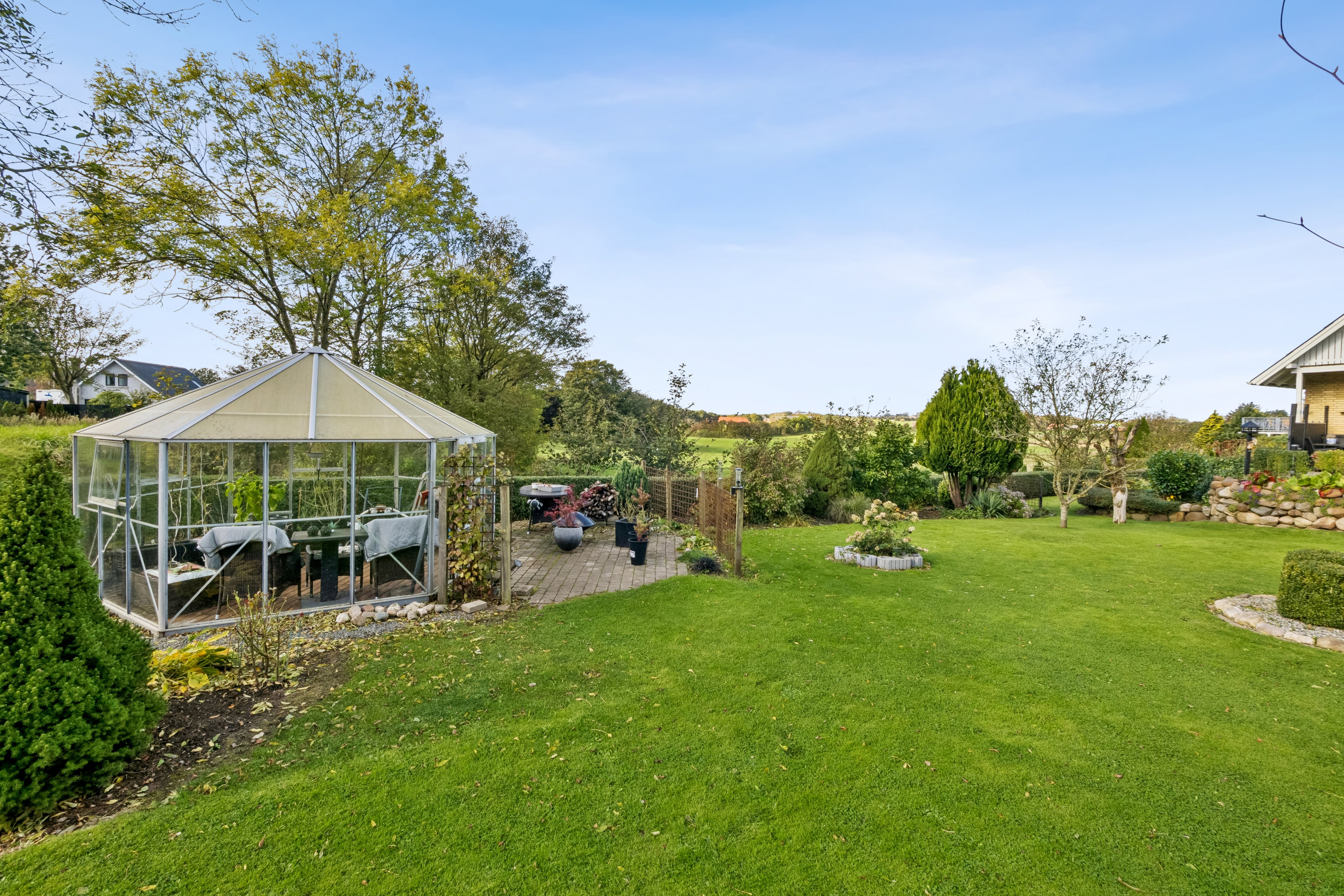 Fremhævet have billede i fuldskærmstilstand. Billede af Bjørndrupvej 1, Vodstrup, 7900 Nykøbing M