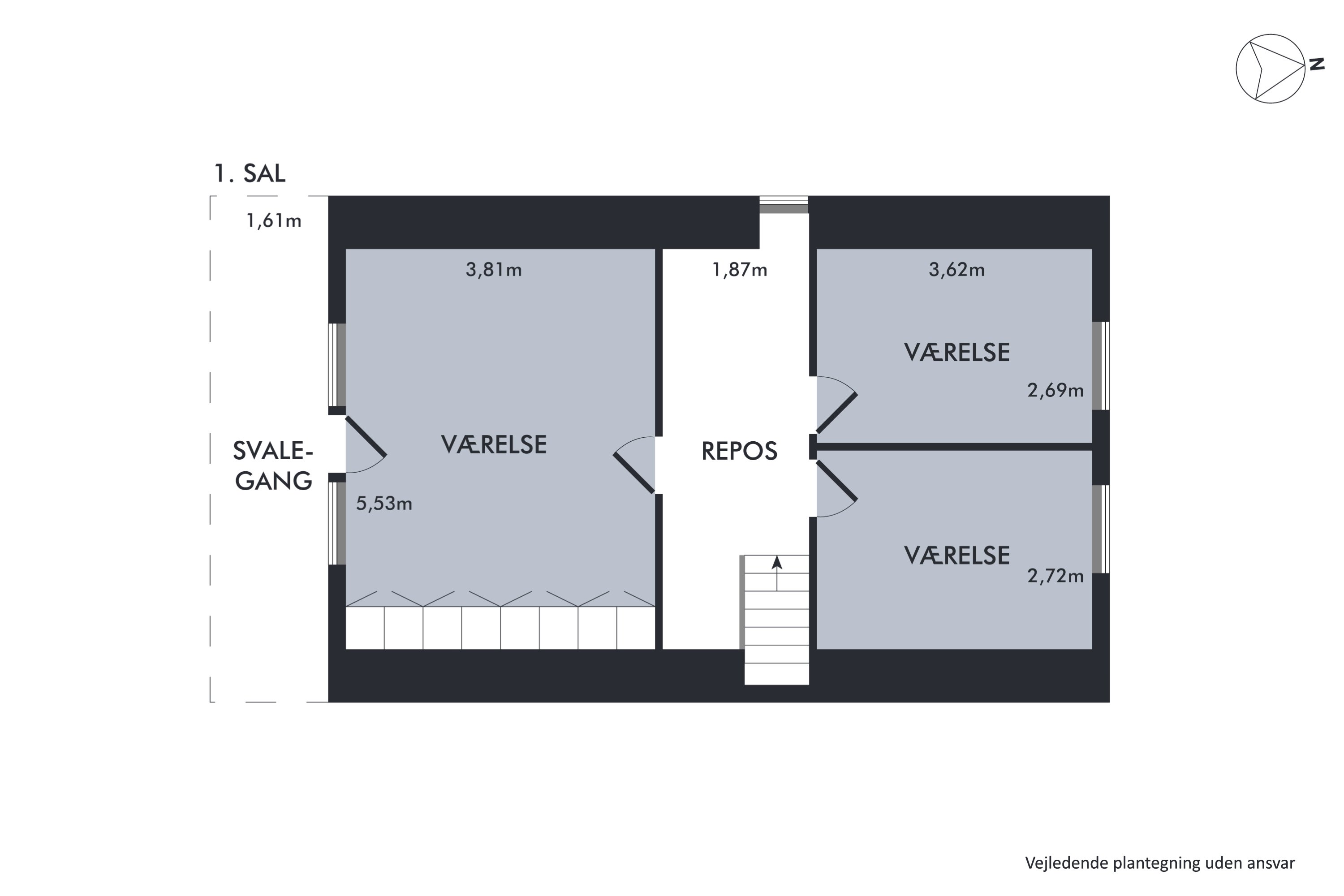Plantegninger billede af Bjørndrupvej 1, Vodstrup, 7900 Nykøbing M