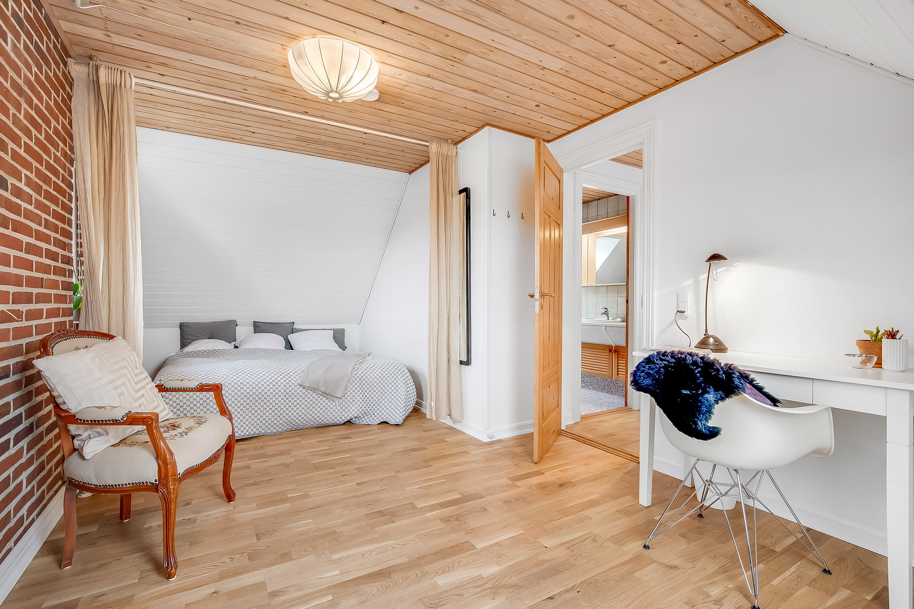 Fremhævet værelse billede i fuldskærmstilstand. Billede af Æblehaven 96, 6040 Egtved