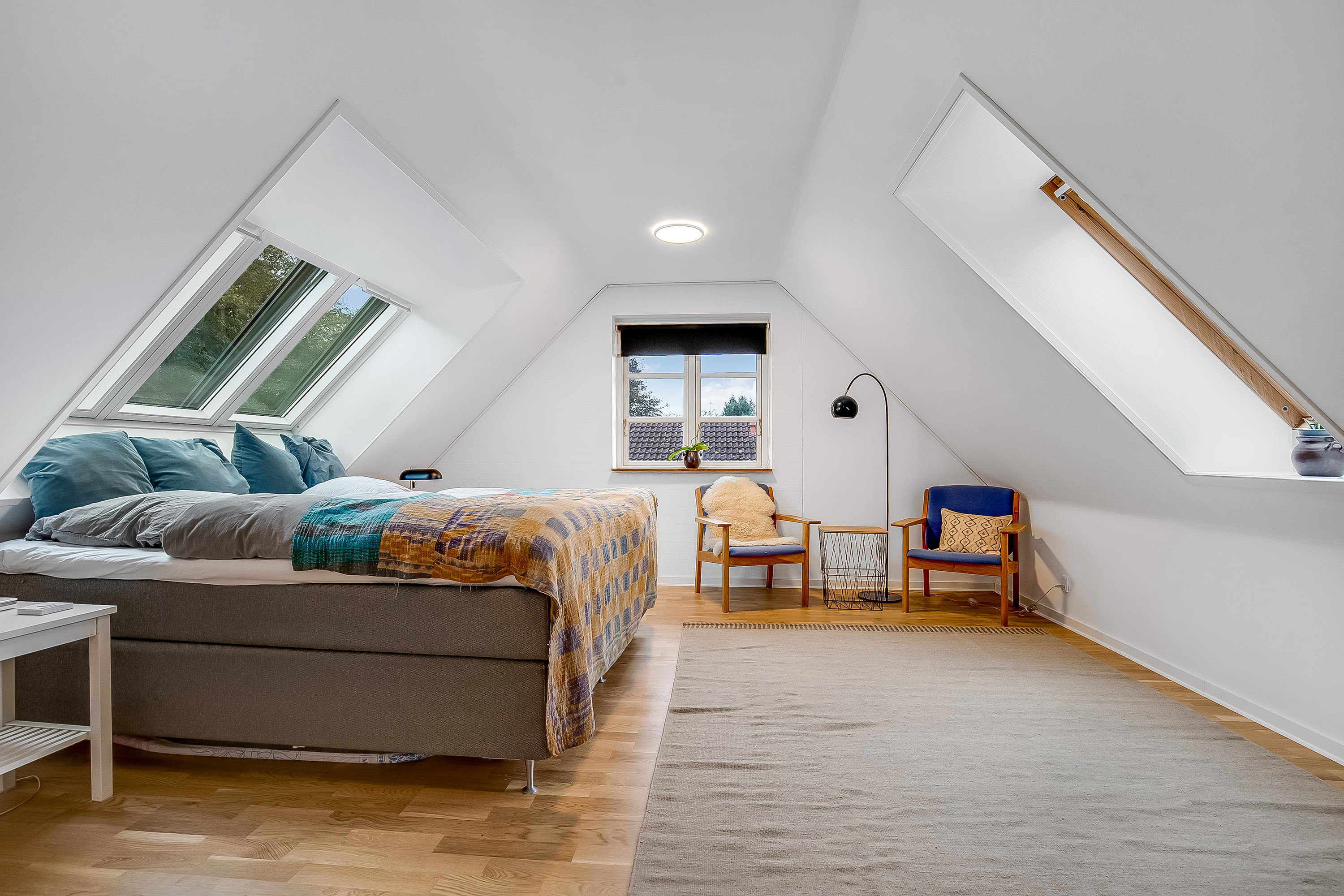 Fremhævet soveværelse billede i fuldskærmstilstand. Billede af Æblehaven 96, 6040 Egtved