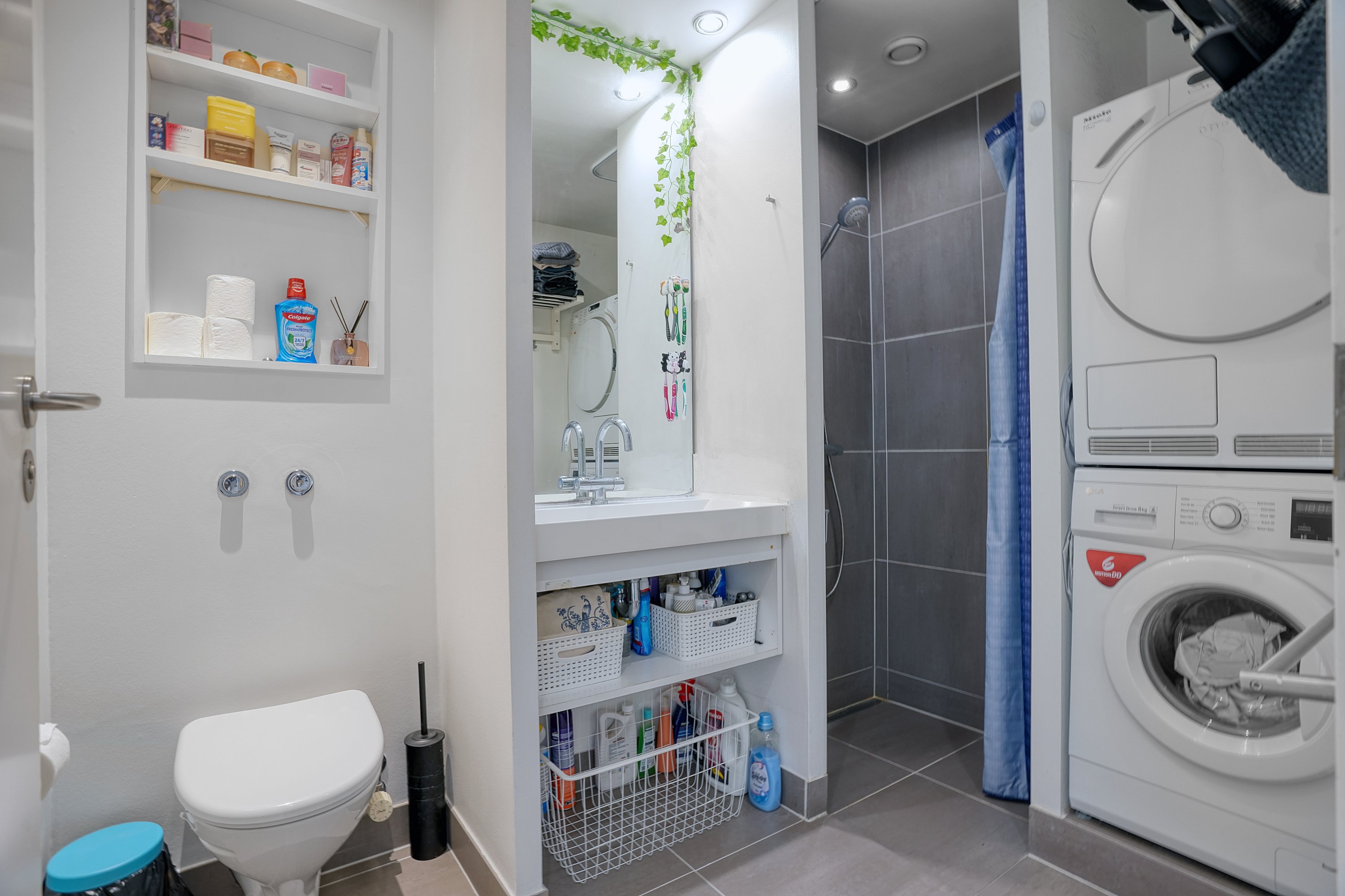 Fremhævet badeværelse billede i fuldskærmstilstand. Billede af Gyngemose Parkvej 10, 5. mf., 2860 Søborg