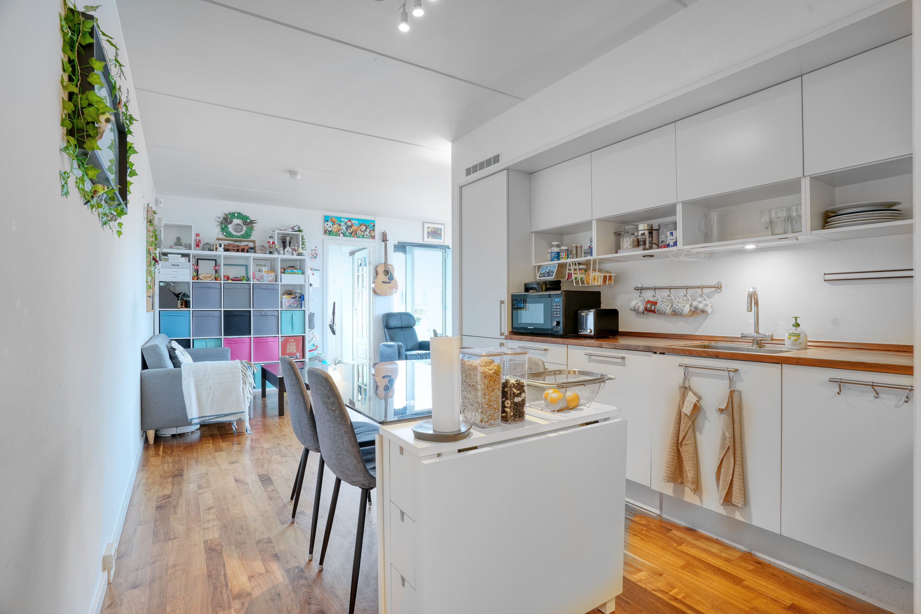 Fremhævet køkken billede i fuldskærmstilstand. Billede af Gyngemose Parkvej 10, 5. mf., 2860 Søborg