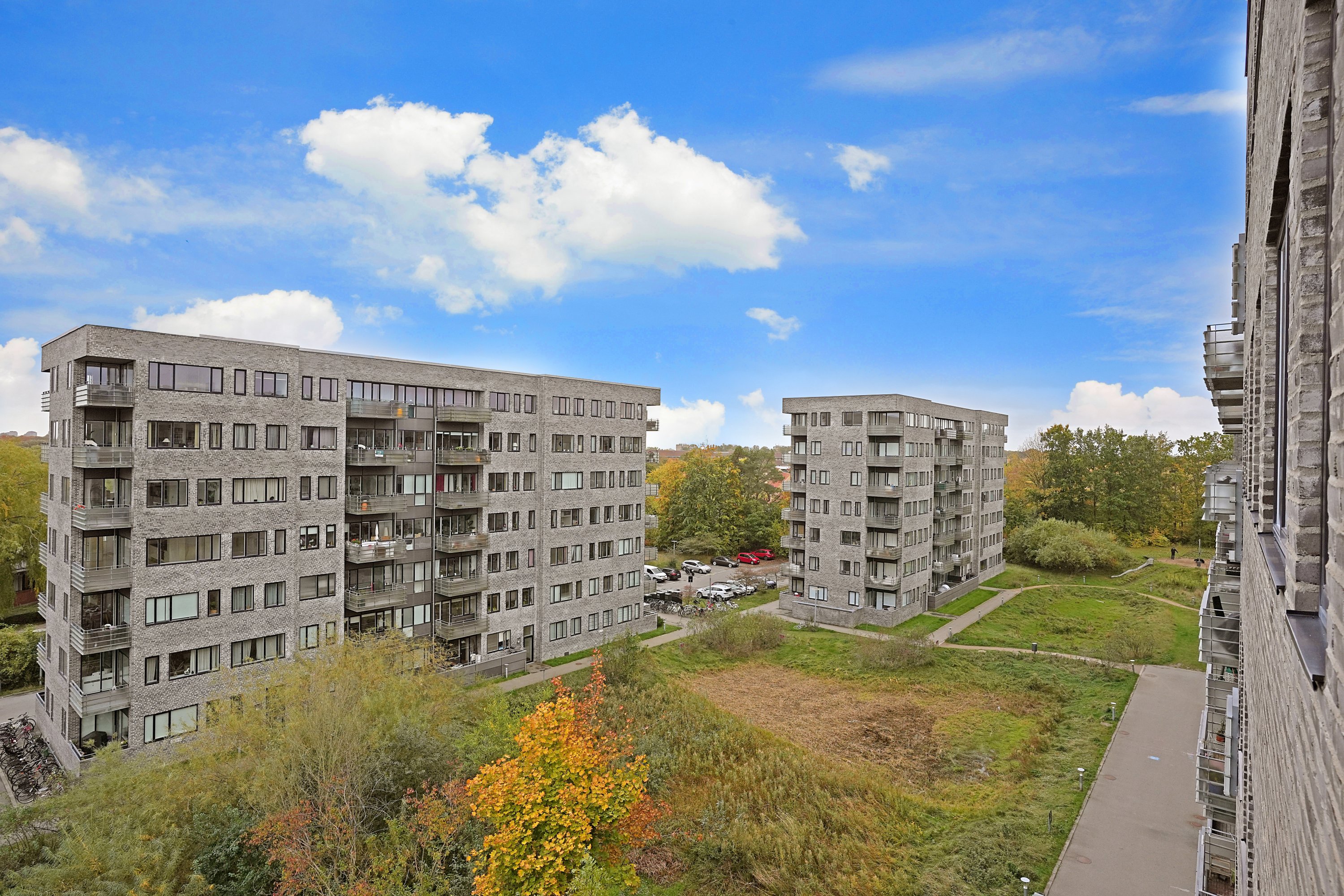 Fremhævet udsigt billede i fuldskærmstilstand. Billede af Gyngemose Parkvej 10, 5. mf., 2860 Søborg