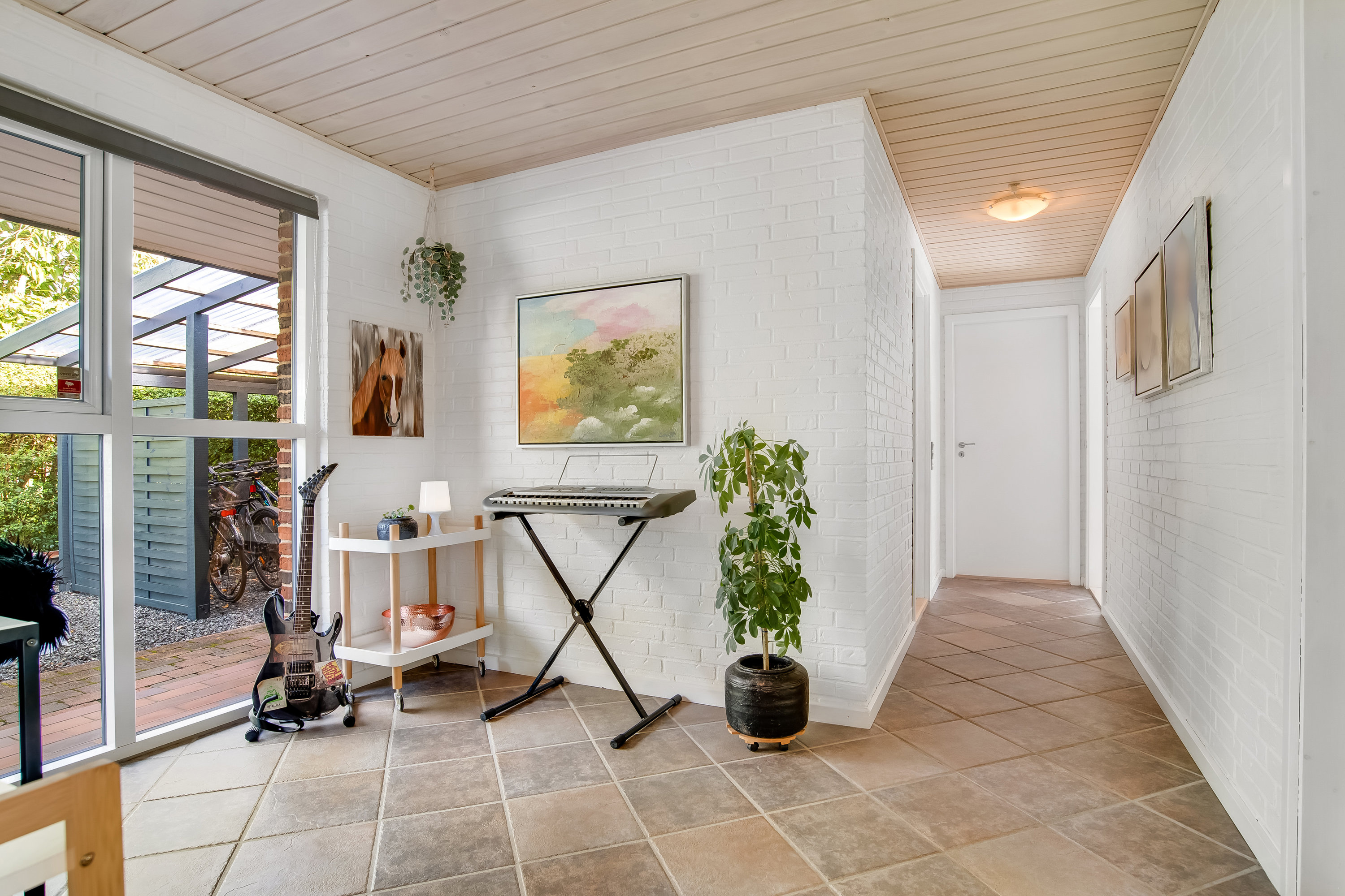 Fremhævet gang billede i fuldskærmstilstand. Billede af Kobberupvej 9, Mejrup, 7500 Holstebro