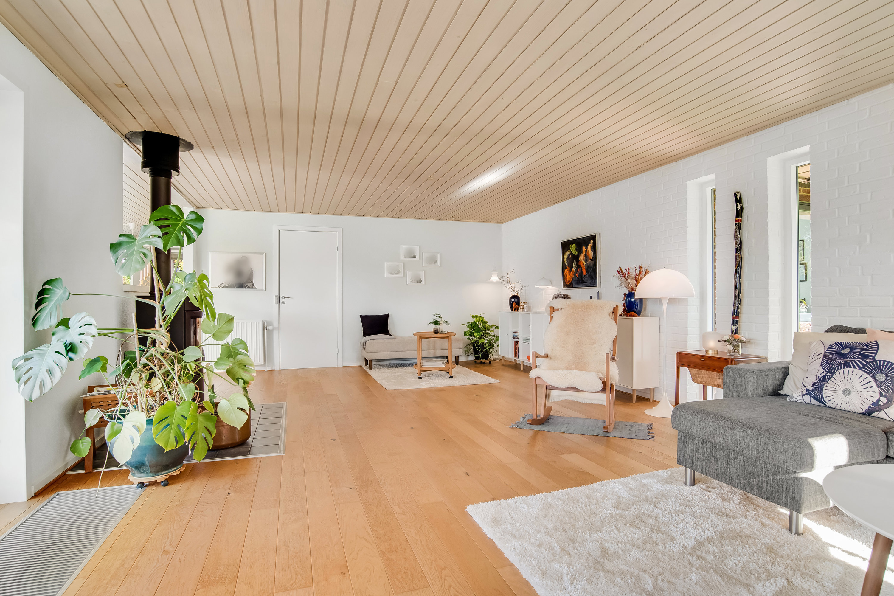 Fremhævet stue billede i fuldskærmstilstand. Billede af Kobberupvej 9, Mejrup, 7500 Holstebro