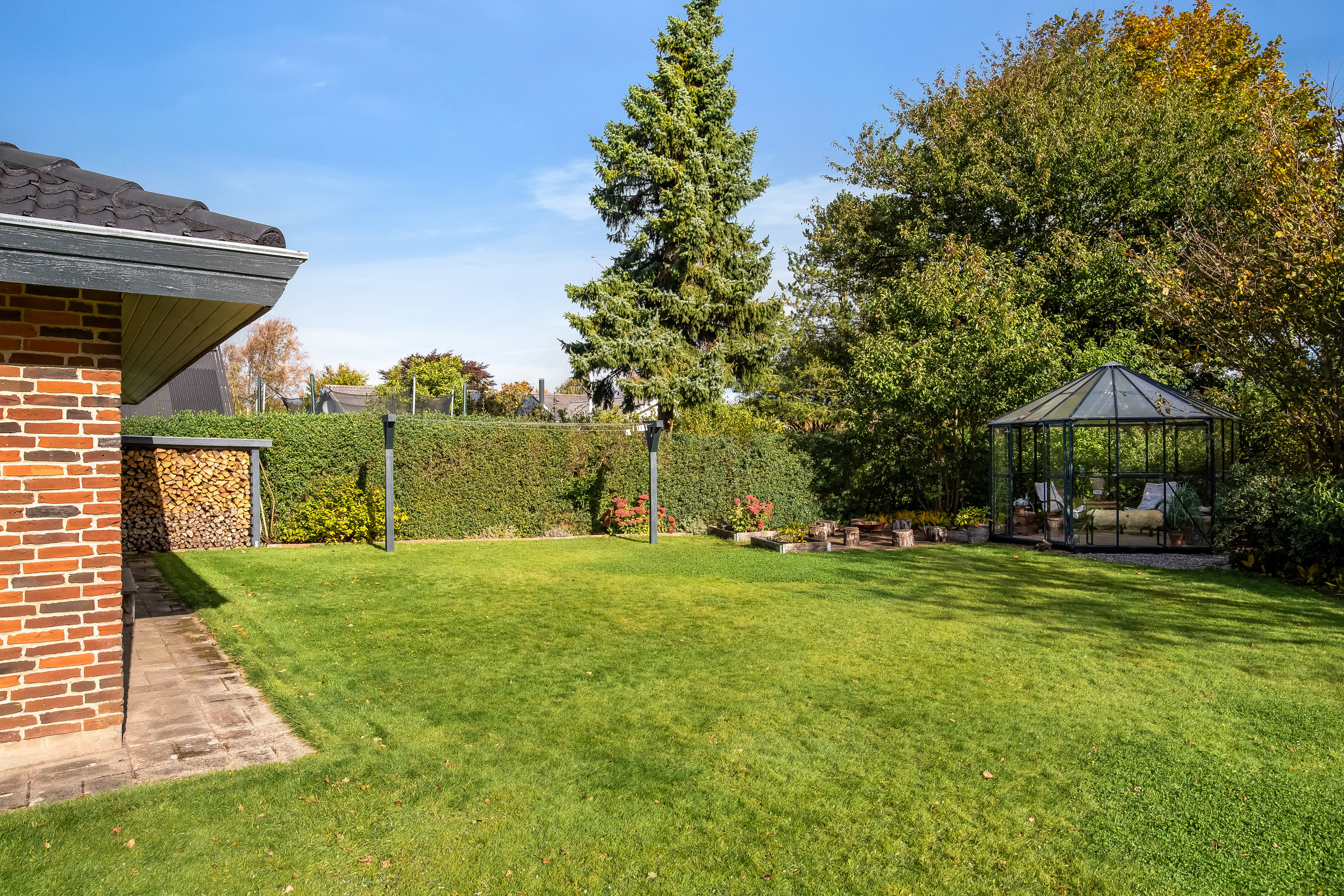 Fremhævet have billede i fuldskærmstilstand. Billede af Kobberupvej 9, Mejrup, 7500 Holstebro